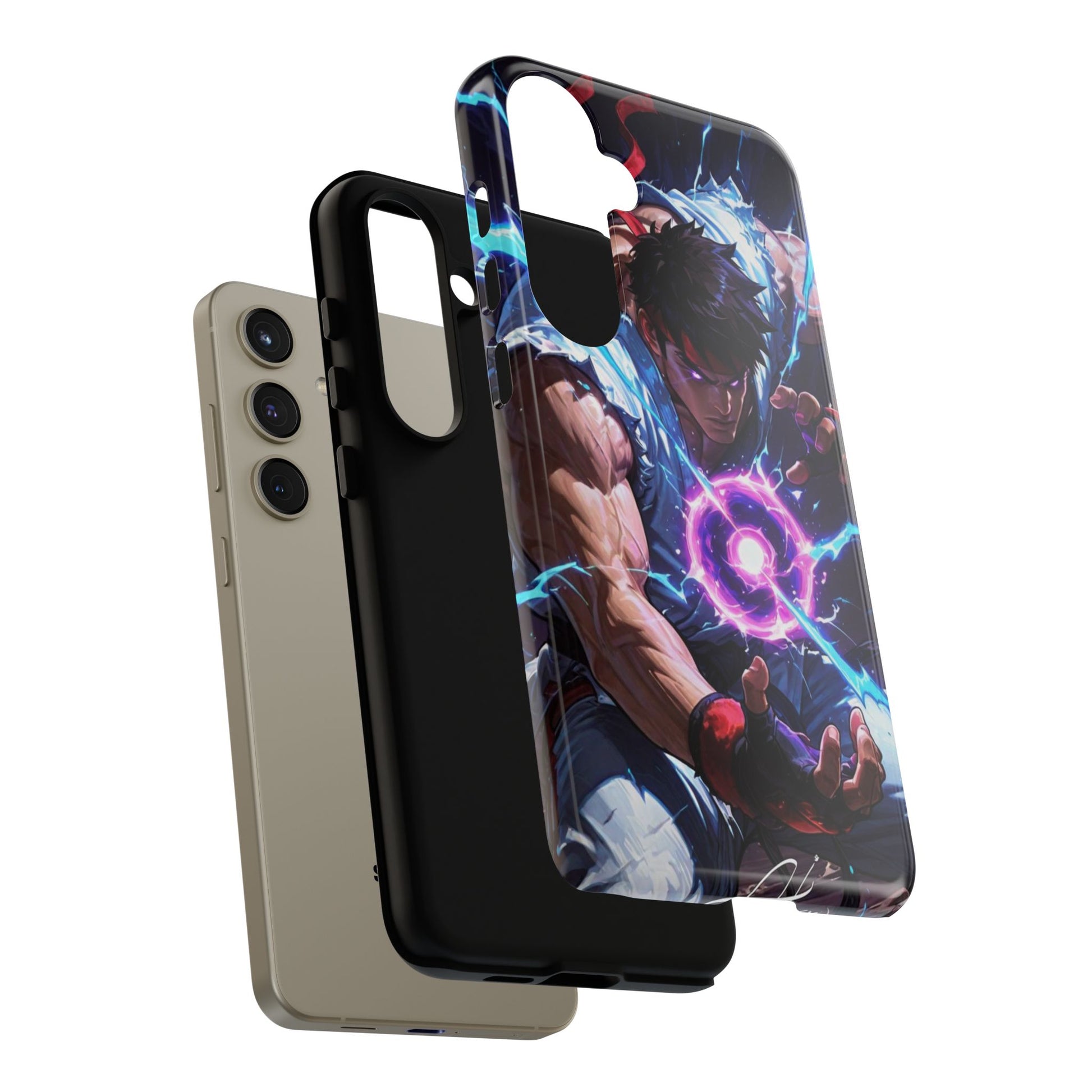Street Fighter Ryu Gamer Art Tough Cases for iPhones, Samsung, and Pixel