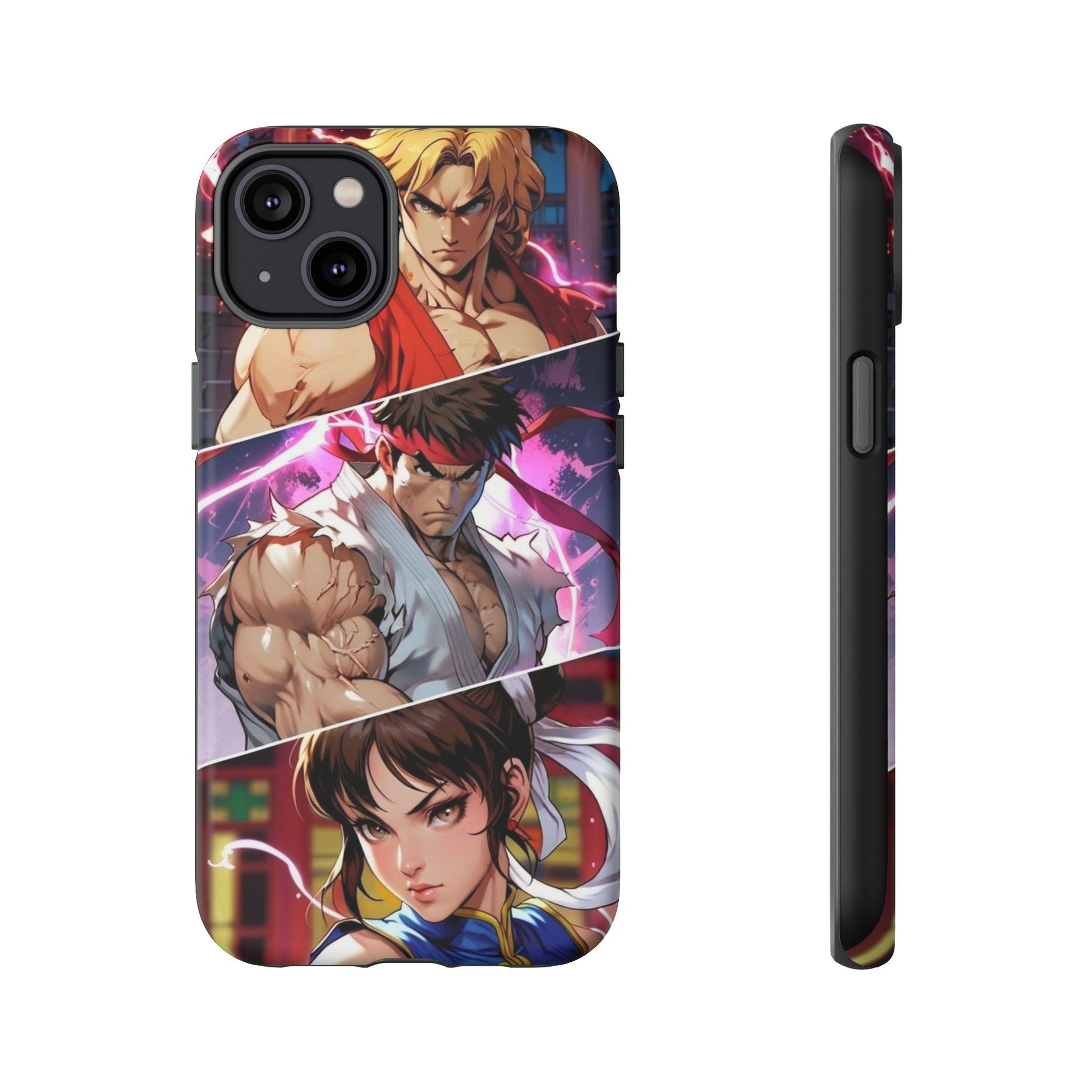 Street Fighter Gamer Theme Tough Cases for iPhones, Samsung, and Pixel