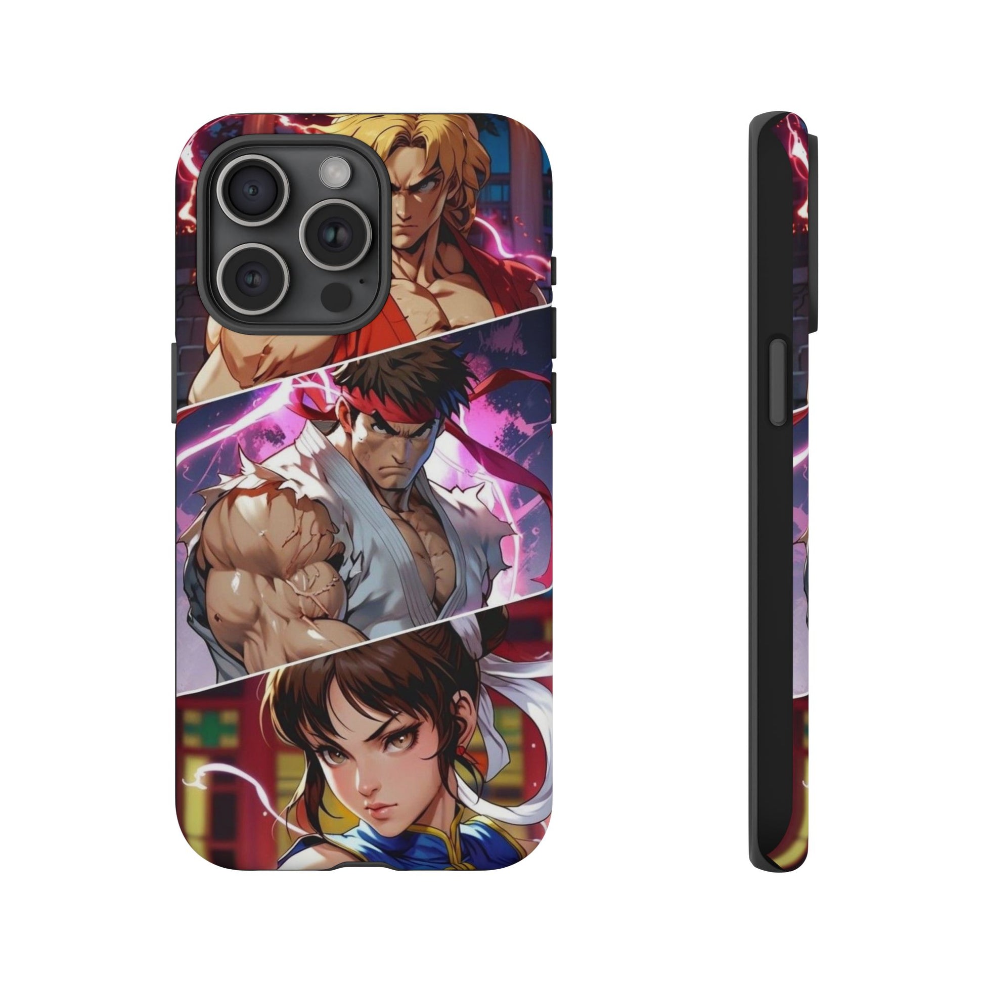 Street Fighter Gamer Theme Tough Cases for iPhones, Samsung, and Pixel