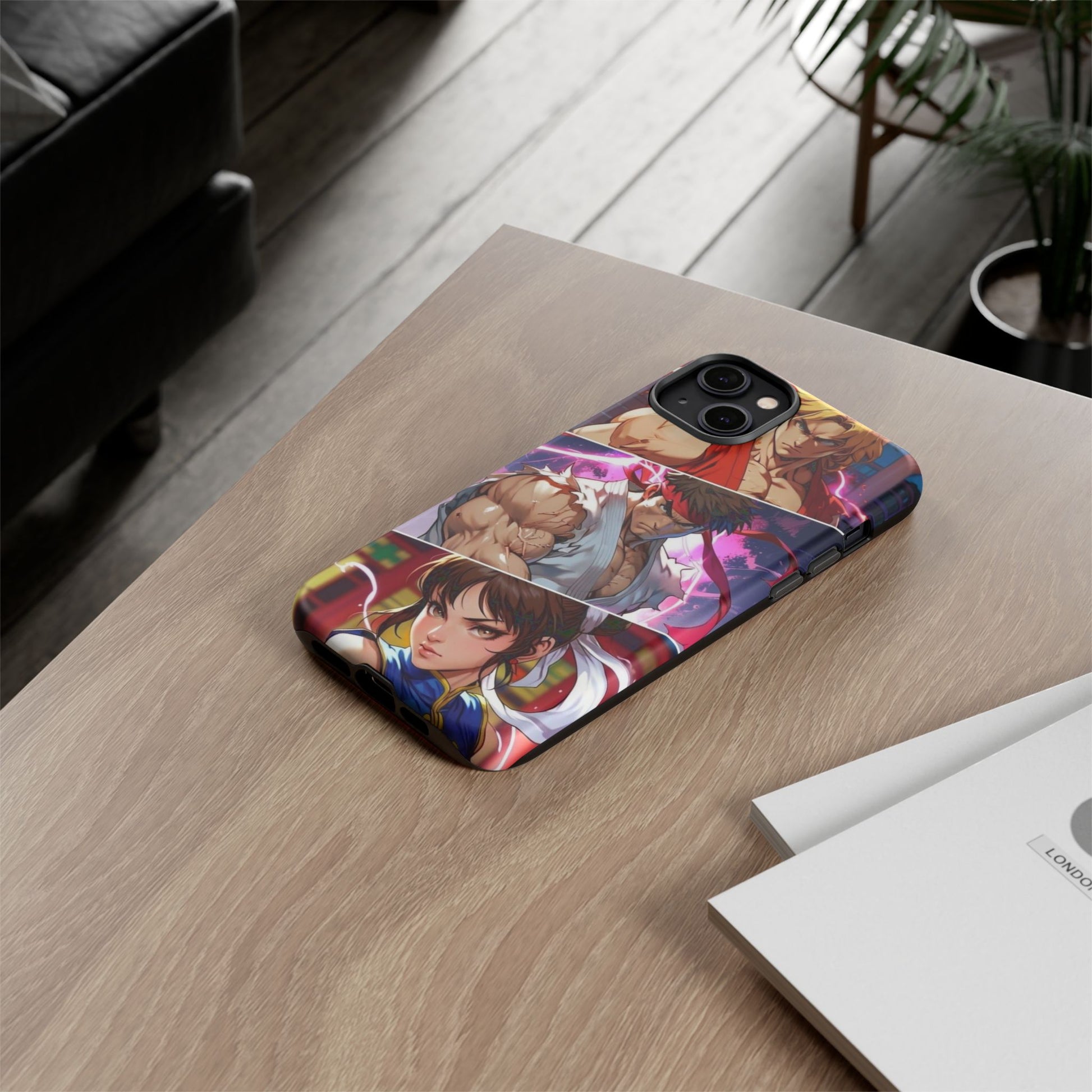 Street Fighter Gamer Theme Tough Cases for iPhones, Samsung, and Pixel