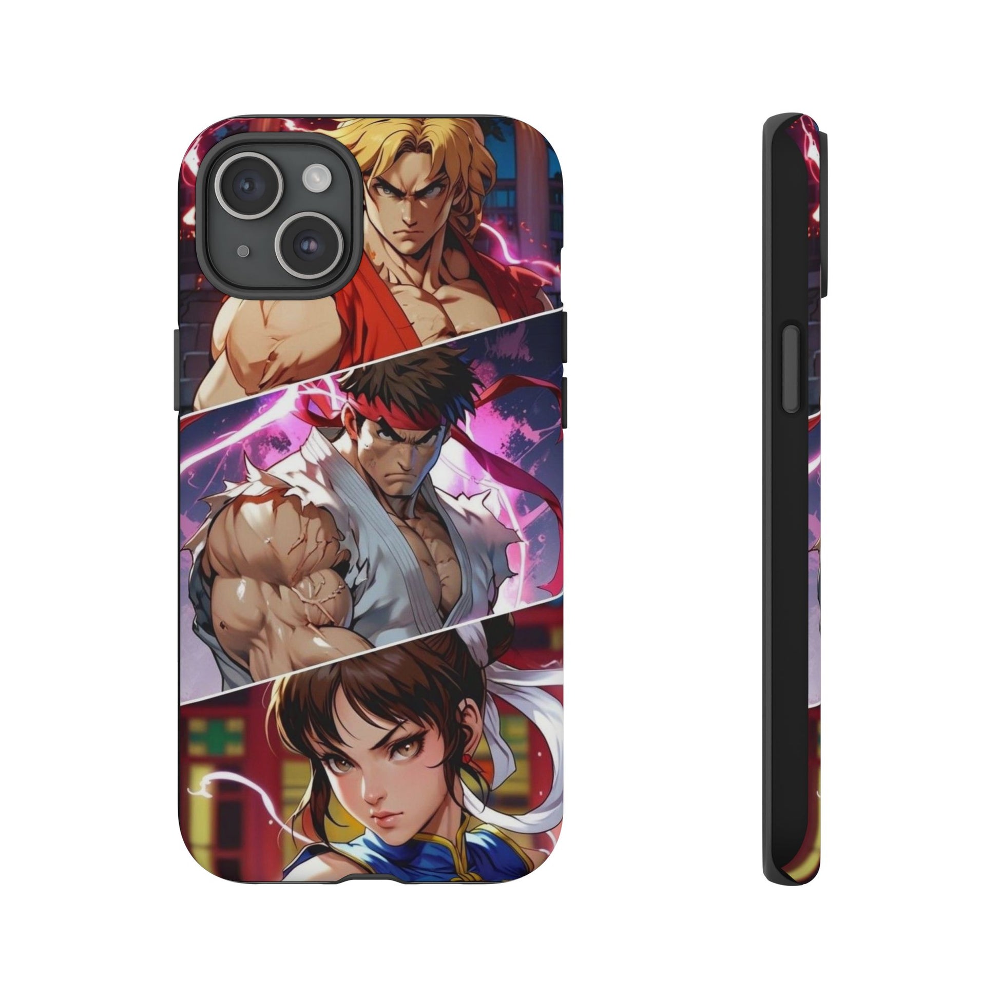 Street Fighter Gamer Theme Tough Cases for iPhones, Samsung, and Pixel