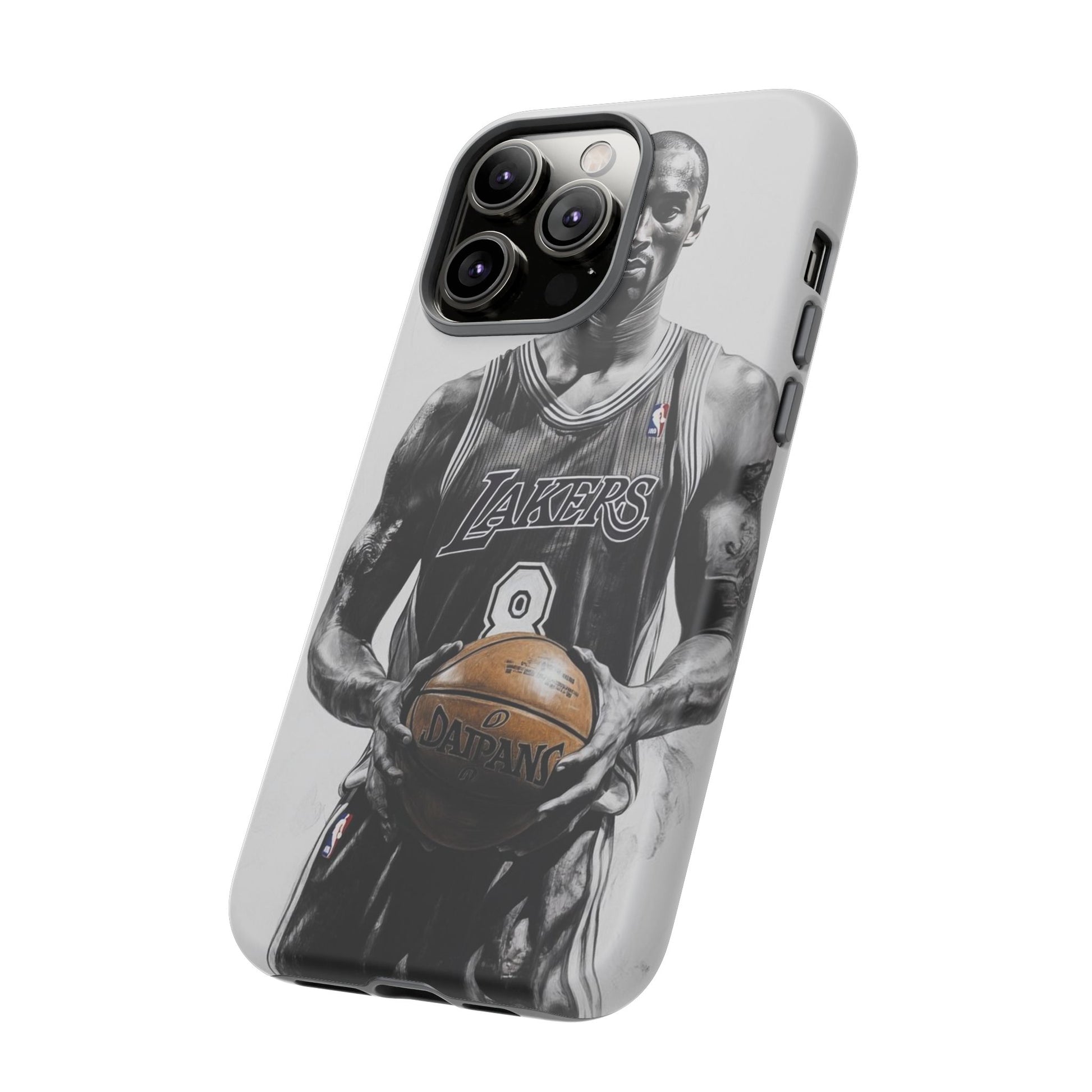 Kobe Basketball Art Tough Cases for iPhones, Samsung, and Pixel