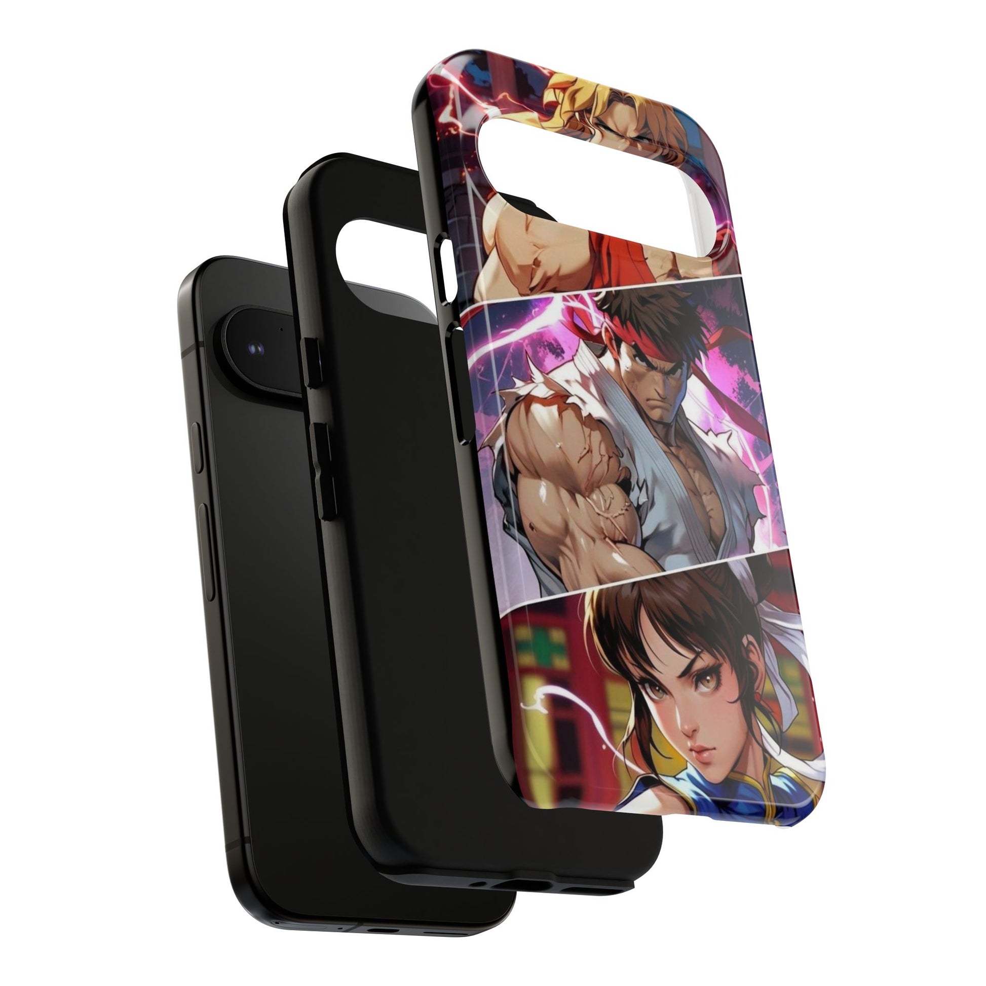 Street Fighter Gamer Theme Tough Cases for iPhones, Samsung, and Pixel