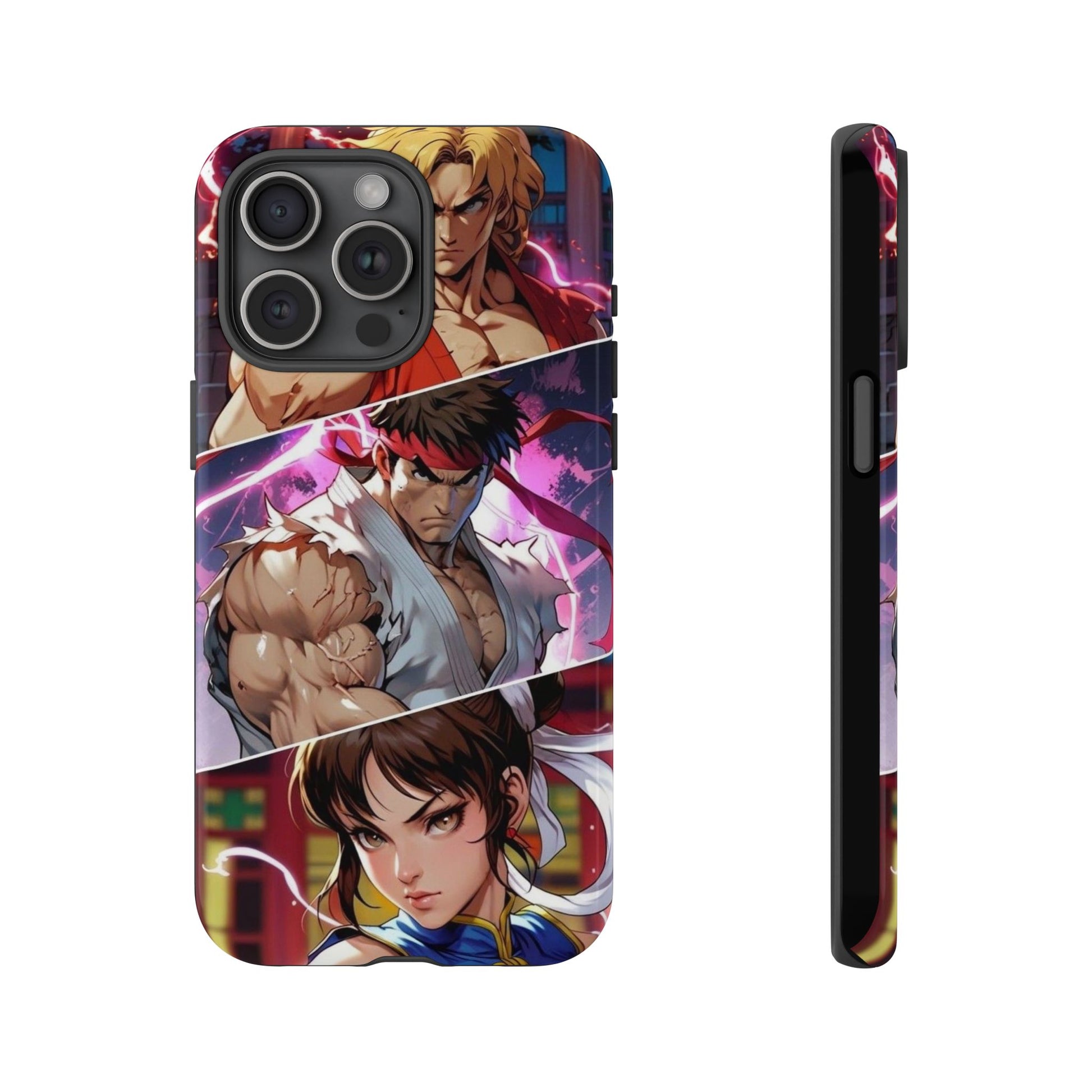 Street Fighter Gamer Theme Tough Cases for iPhones, Samsung, and Pixel