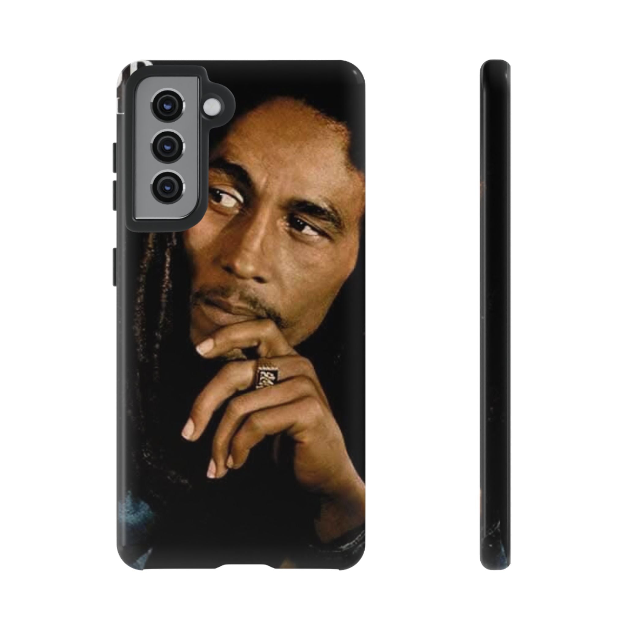 Marley Reggae Tough Cases for iPhones, Samsung, and Pixel