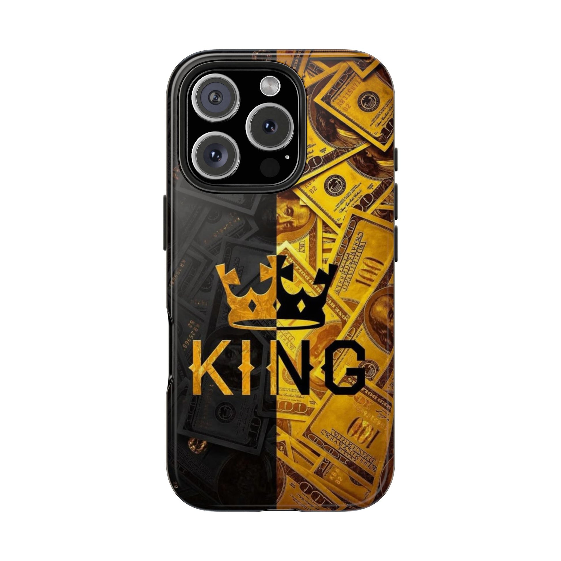 King of Money Urban Design Tough Phone Cases for Select iPhones & Samsung Phones