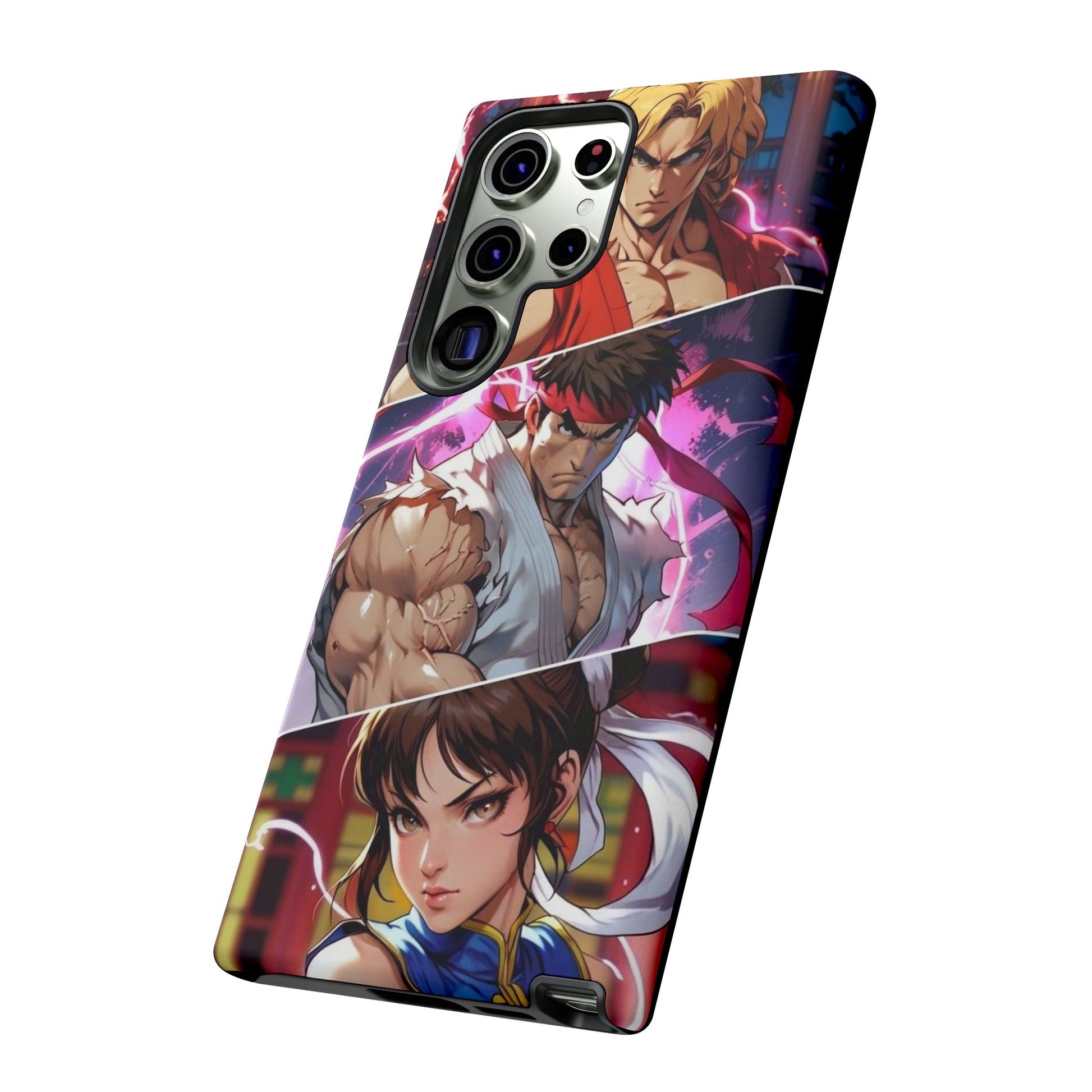 Street Fighter Gamer Theme Tough Cases for iPhones, Samsung, and Pixel