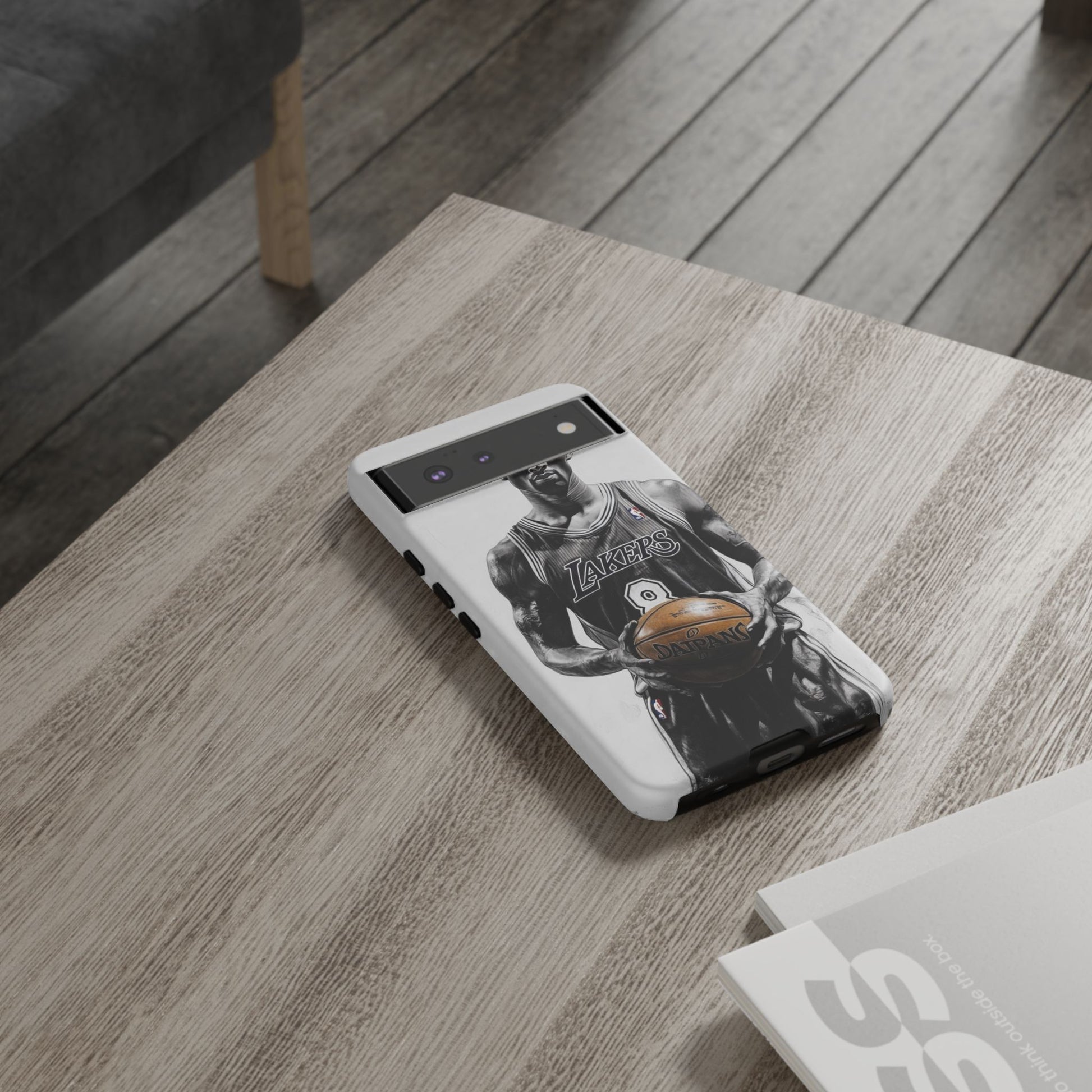 Kobe Basketball Art Tough Cases for iPhones, Samsung, and Pixel