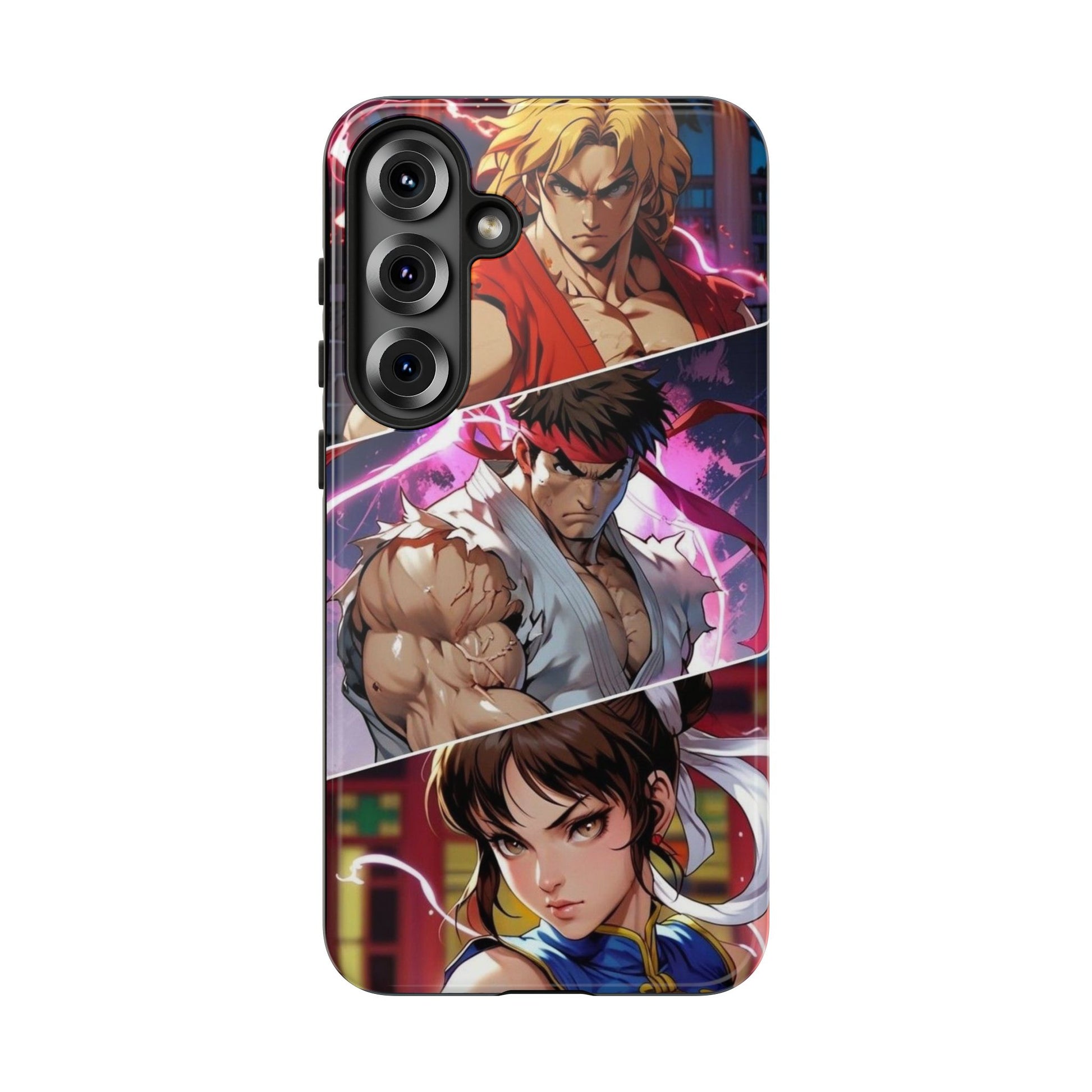 Street Fighter Gamer Theme Tough Cases for iPhones, Samsung, and Pixel