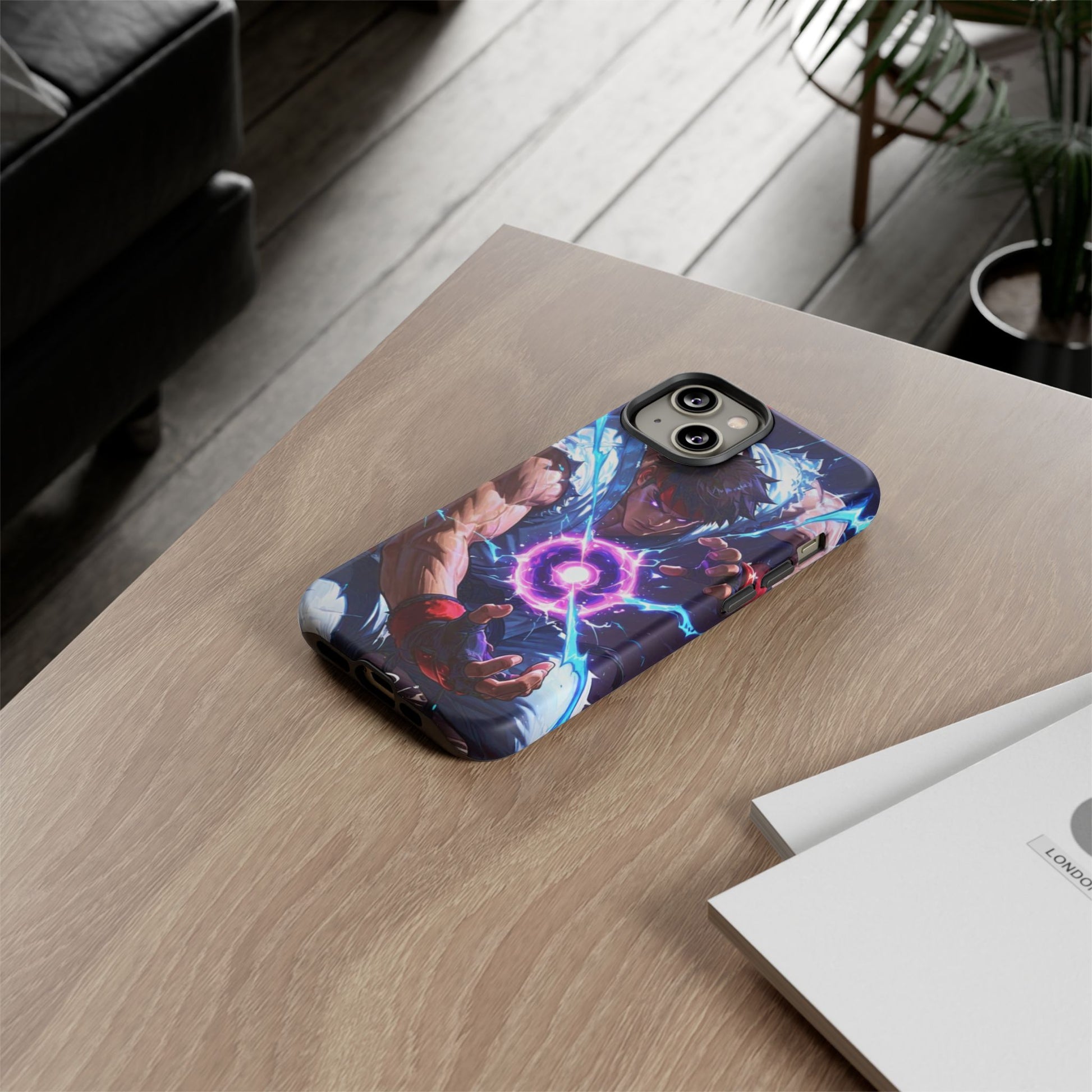Street Fighter Ryu Gamer Art Tough Cases for iPhones, Samsung, and Pixel