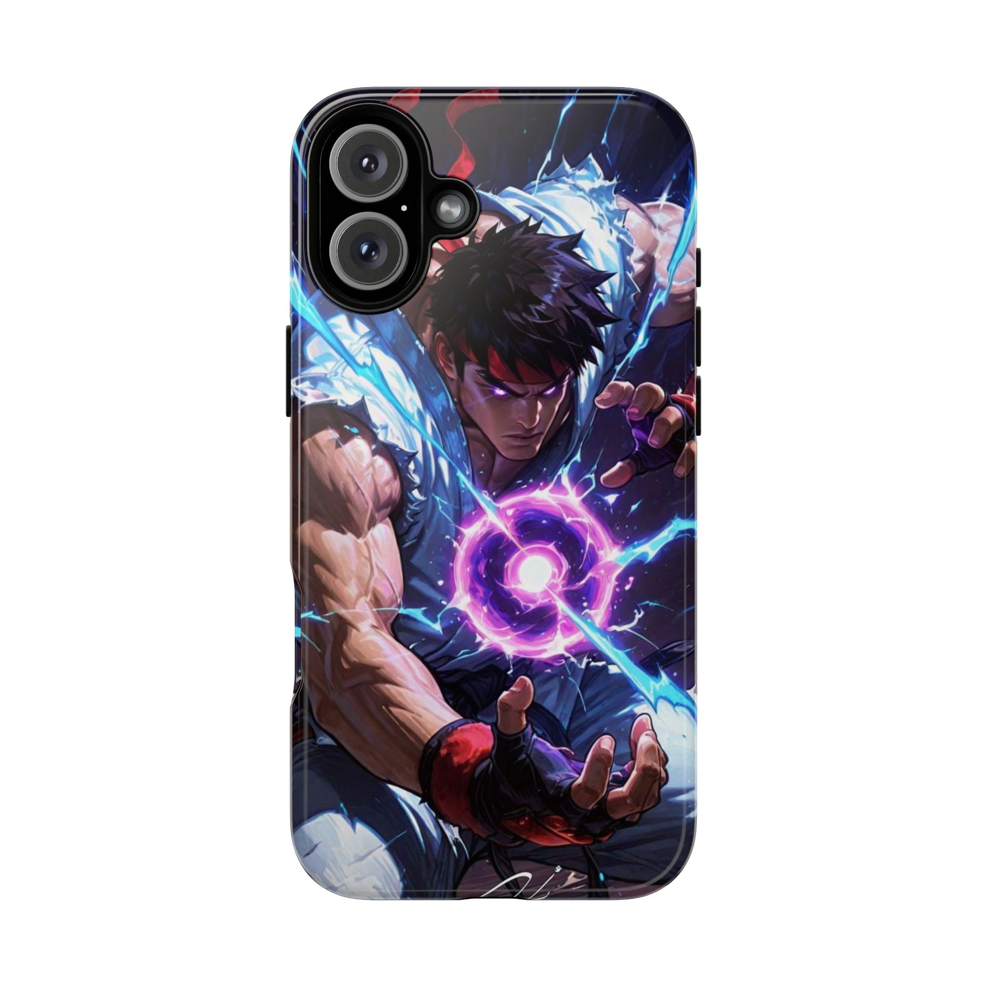 Street Fighter Ryu Gamer Art Tough Cases for iPhones, Samsung, and Pixel
