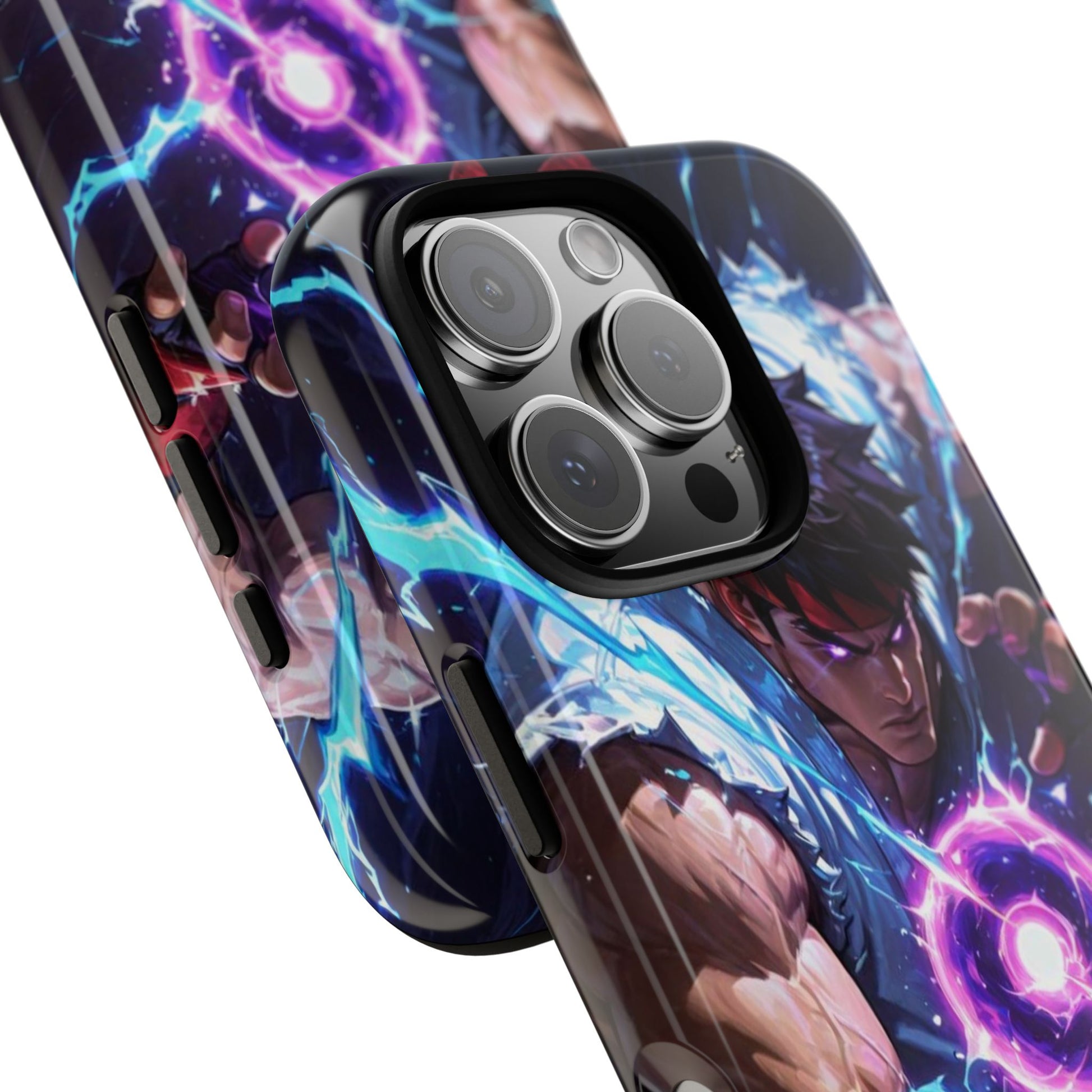 Street Fighter Ryu Gamer Art Tough Cases for iPhones, Samsung, and Pixel