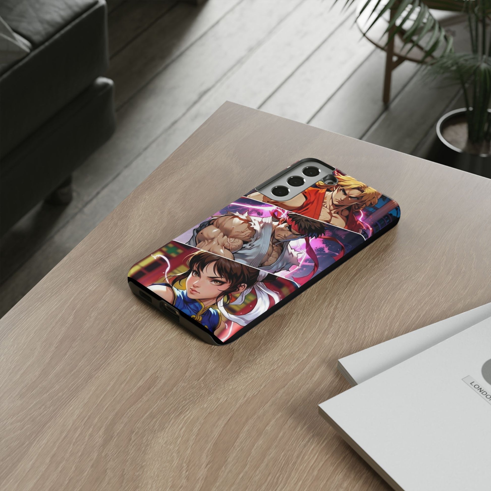 Street Fighter Gamer Theme Tough Cases for iPhones, Samsung, and Pixel