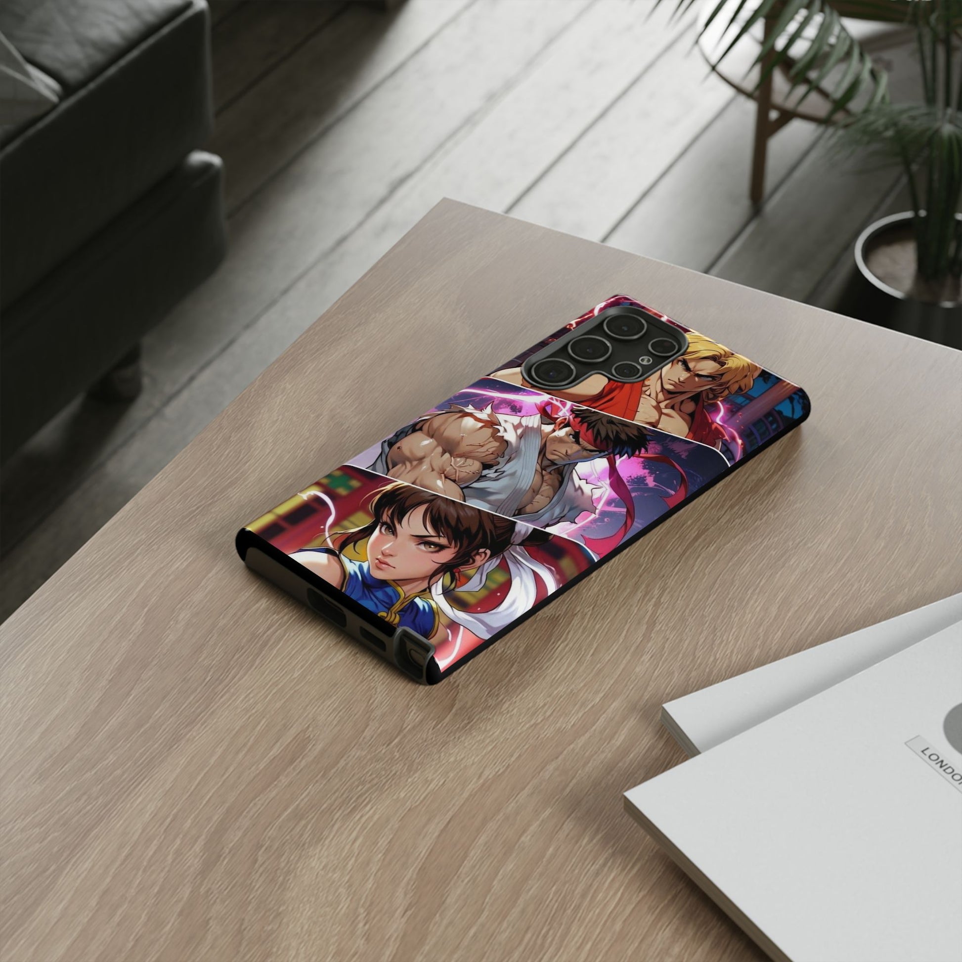 Street Fighter Gamer Theme Tough Cases for iPhones, Samsung, and Pixel