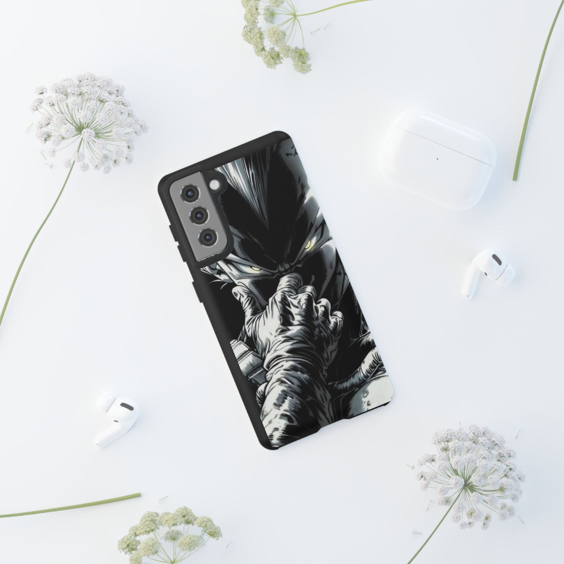 Dragon Ball Z Vegeta Tough Cases for iPhones, Samsung, and Pixel