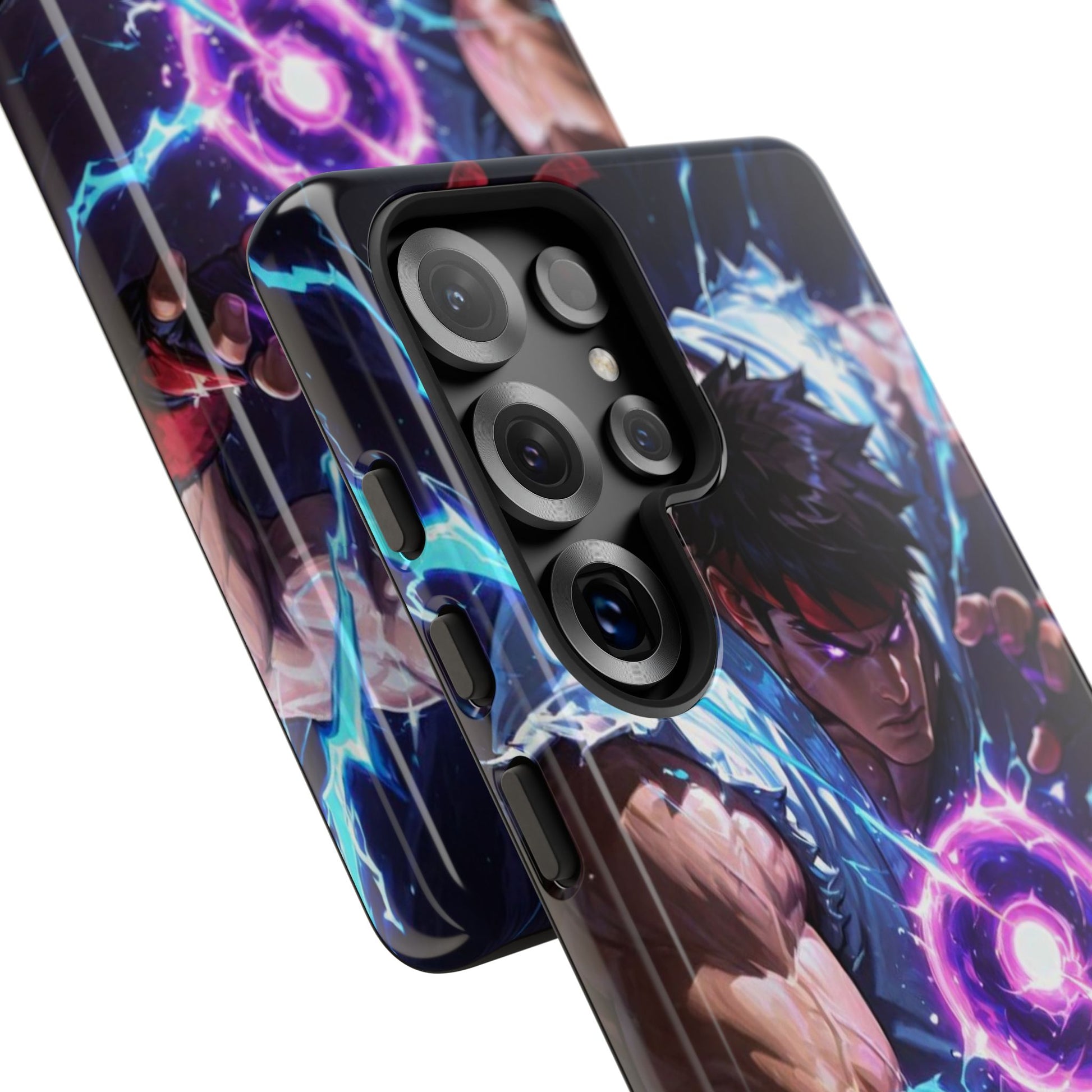 Street Fighter Ryu Gamer Art Tough Cases for iPhones, Samsung, and Pixel