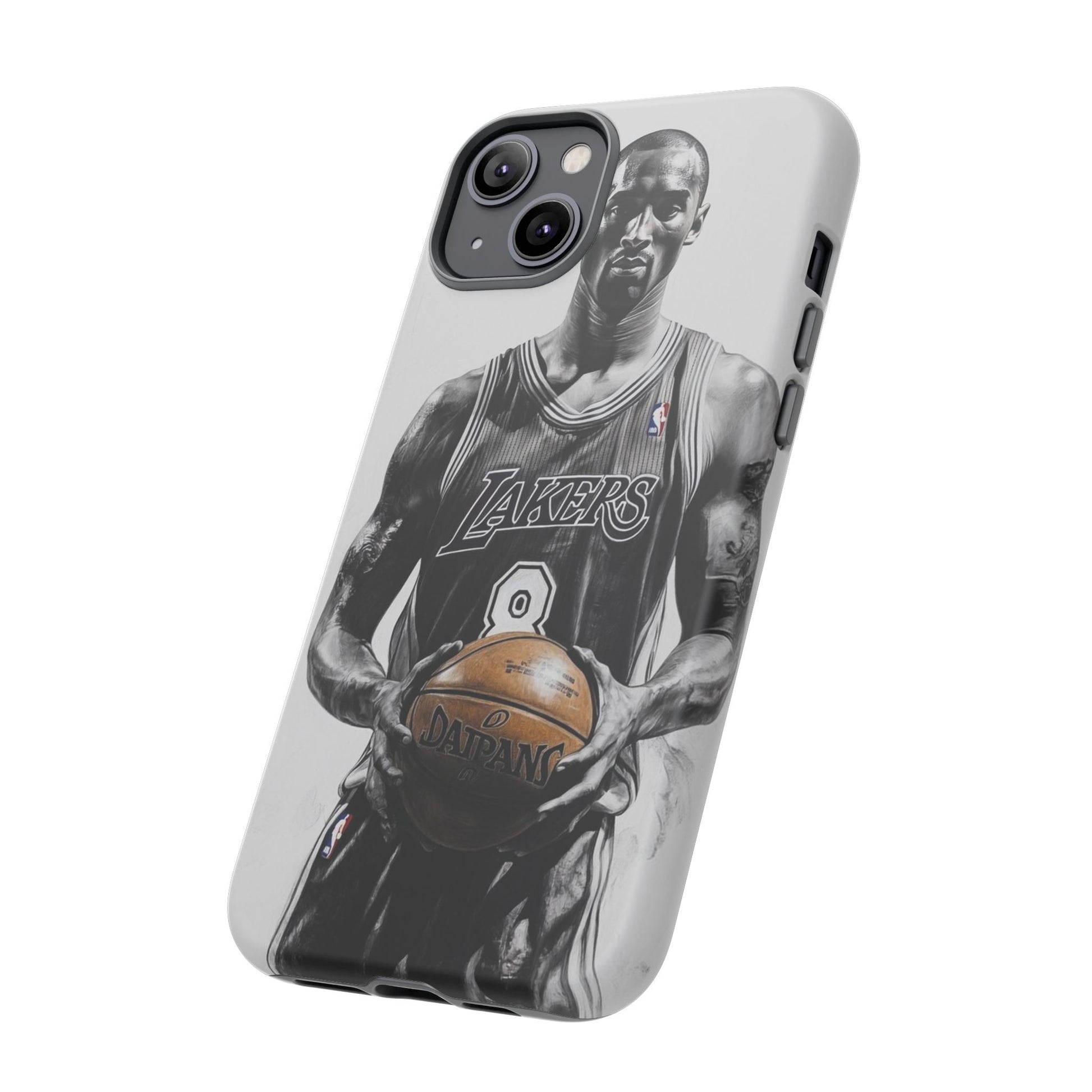 Kobe Basketball Art Tough Cases for iPhones, Samsung, and Pixel