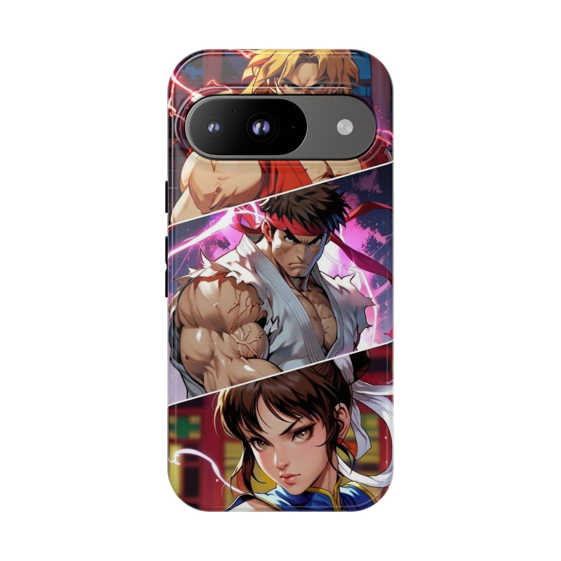 Street Fighter Gamer Theme Tough Cases for iPhones, Samsung, and Pixel