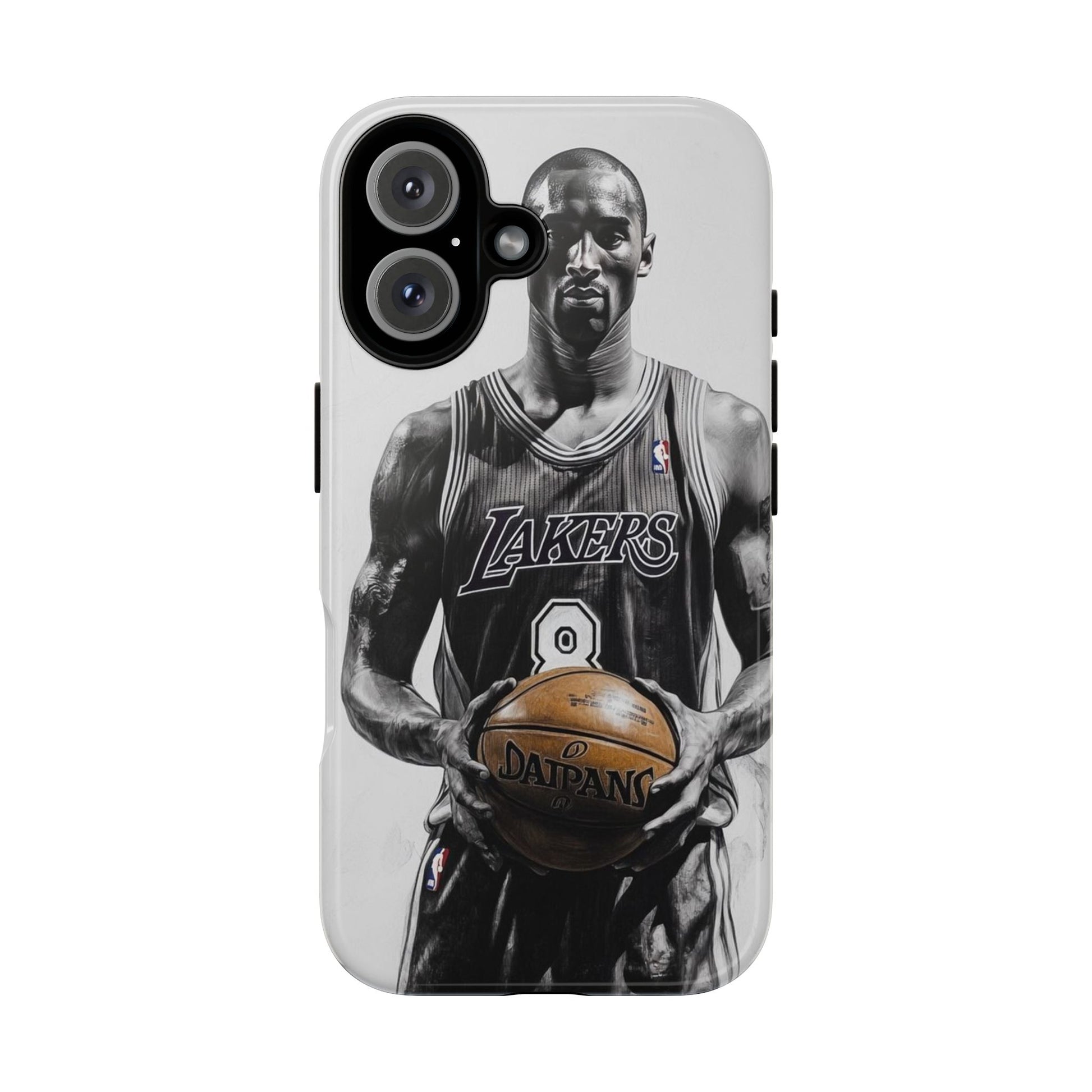 Kobe Basketball Art Tough Cases for iPhones, Samsung, and Pixel