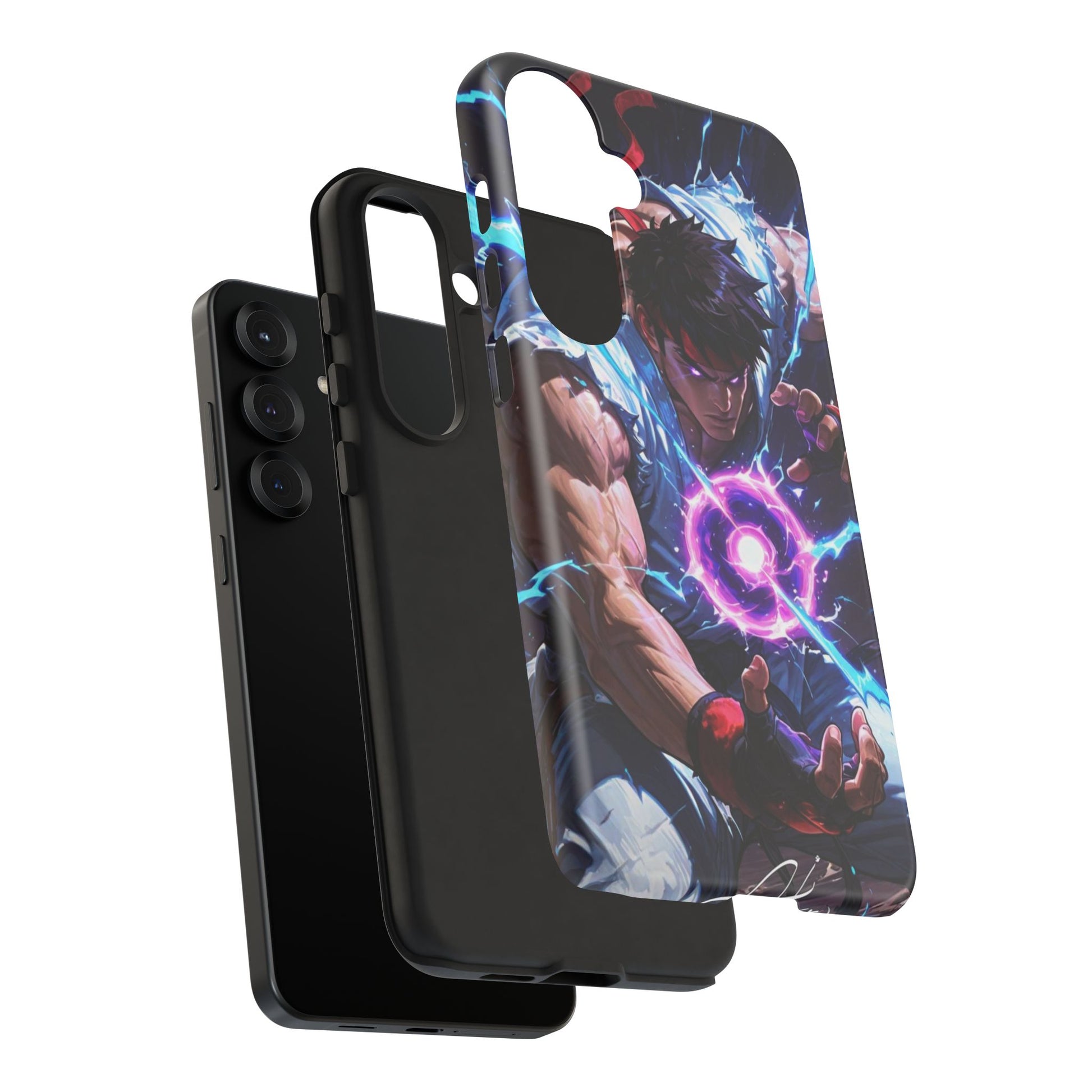 Street Fighter Ryu Gamer Art Tough Cases for iPhones, Samsung, and Pixel