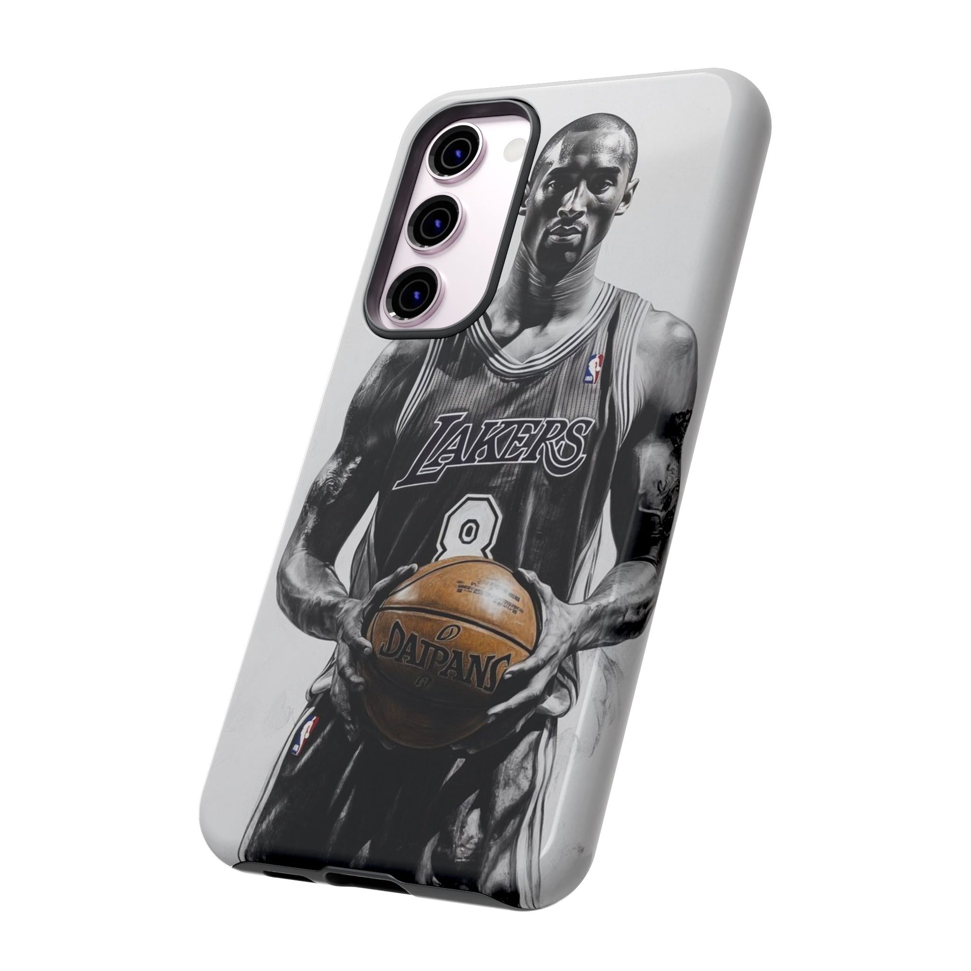 Kobe Basketball Art Tough Cases for iPhones, Samsung, and Pixel