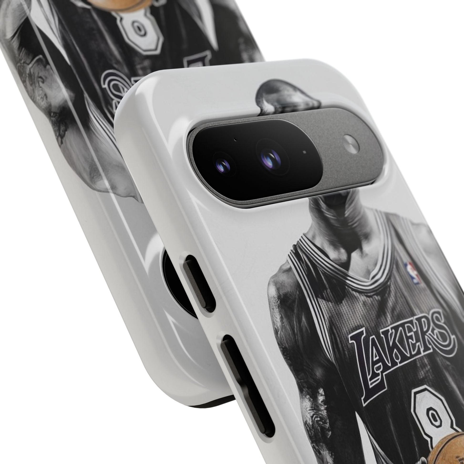 Kobe Basketball Art Tough Cases for iPhones, Samsung, and Pixel