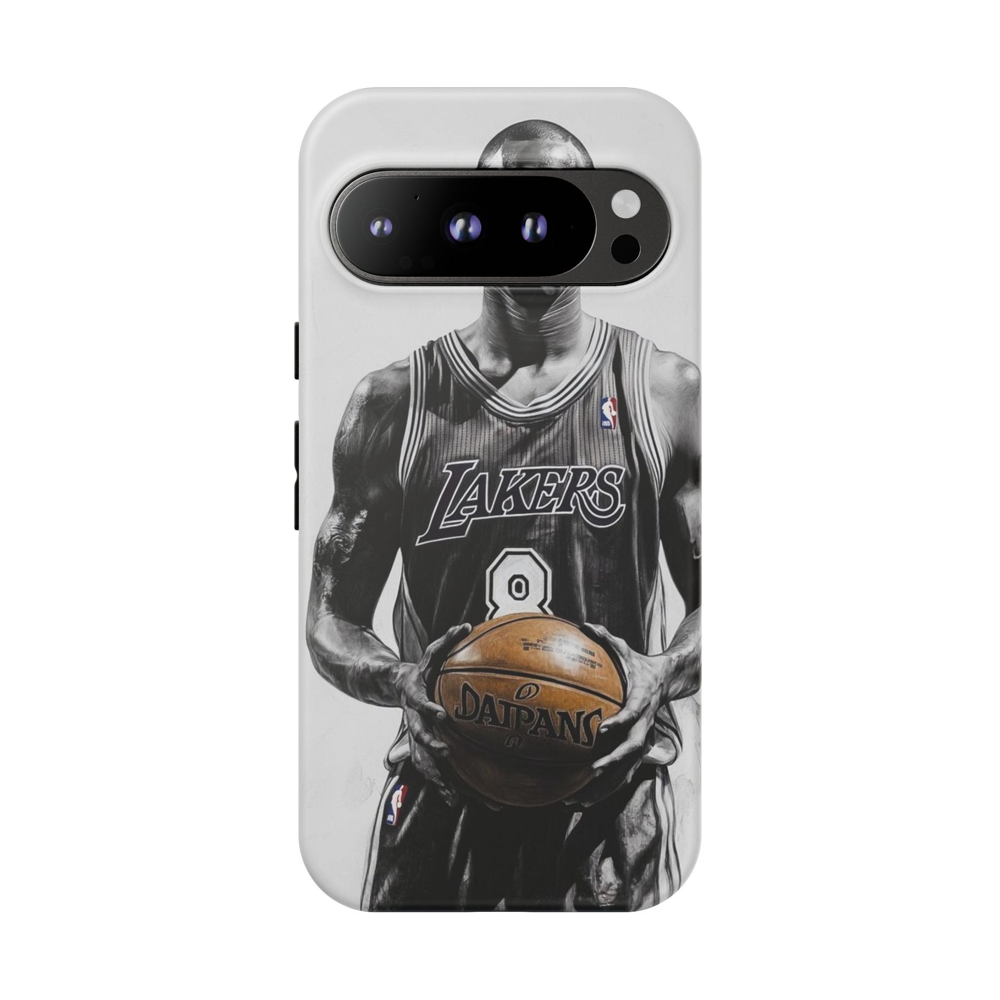 Kobe Basketball Art Tough Cases for iPhones, Samsung, and Pixel