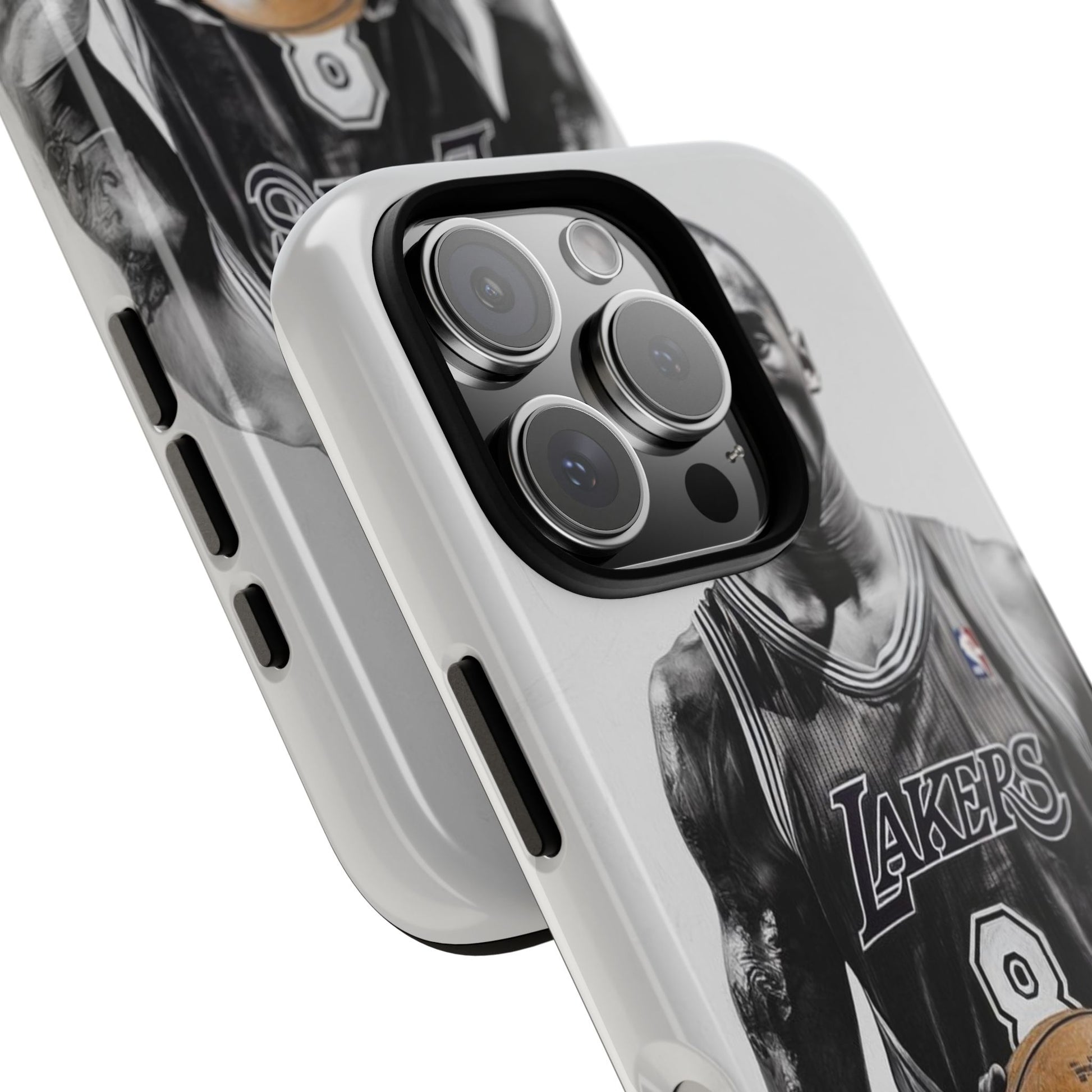 Kobe Basketball Art Tough Cases for iPhones, Samsung, and Pixel