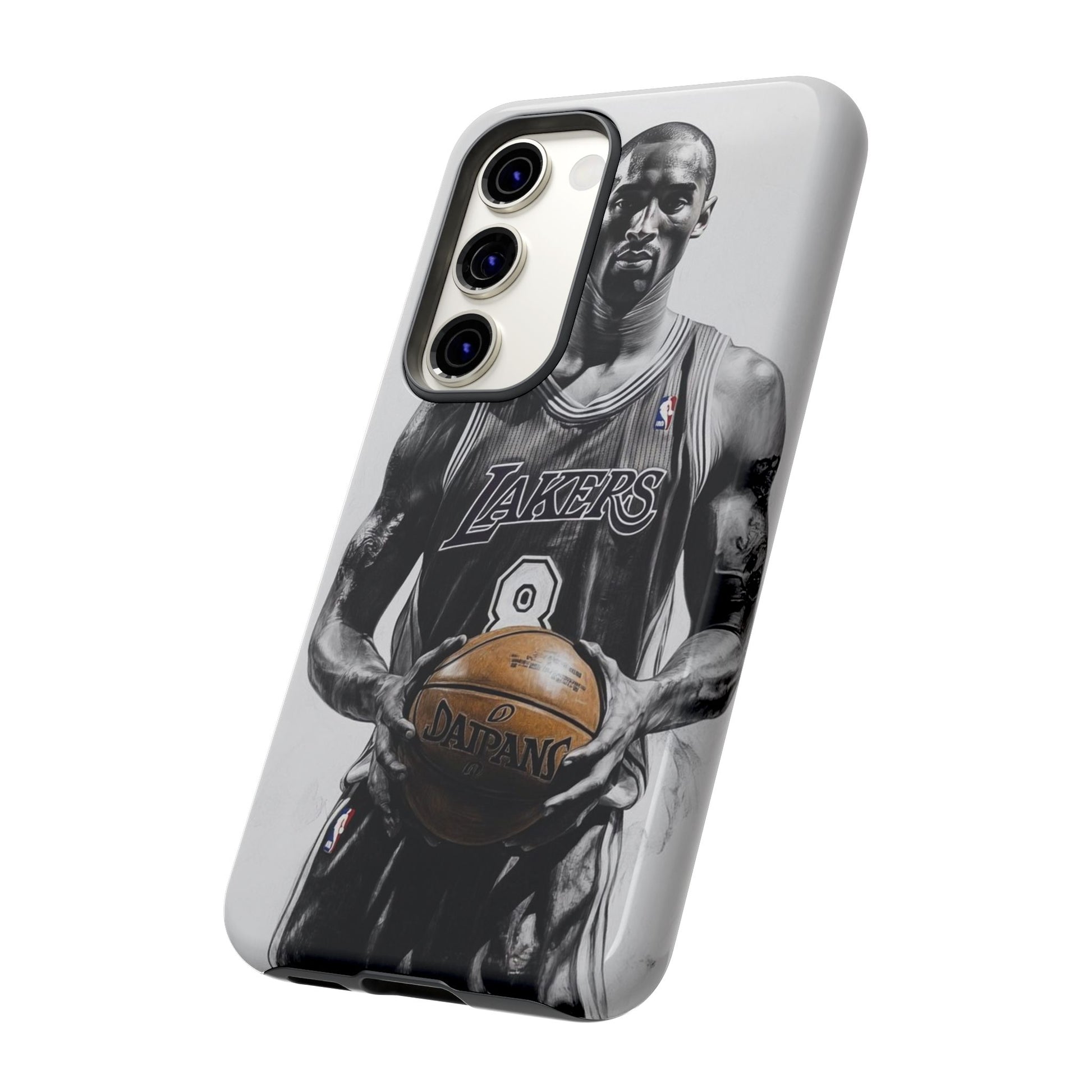 Kobe Basketball Art Tough Cases for iPhones, Samsung, and Pixel