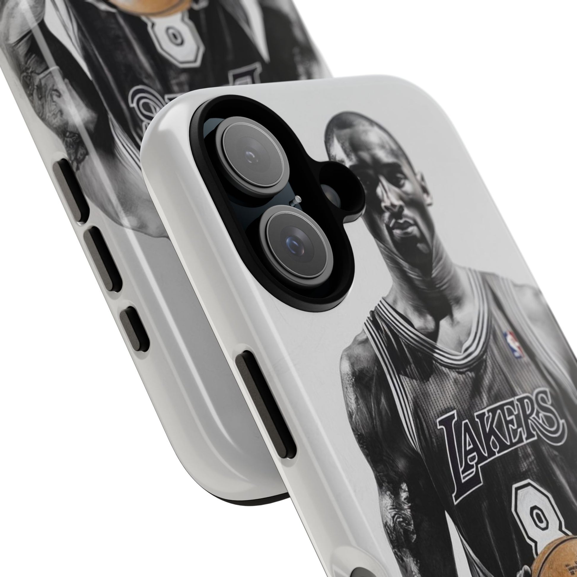 Kobe Basketball Art Tough Cases for iPhones, Samsung, and Pixel