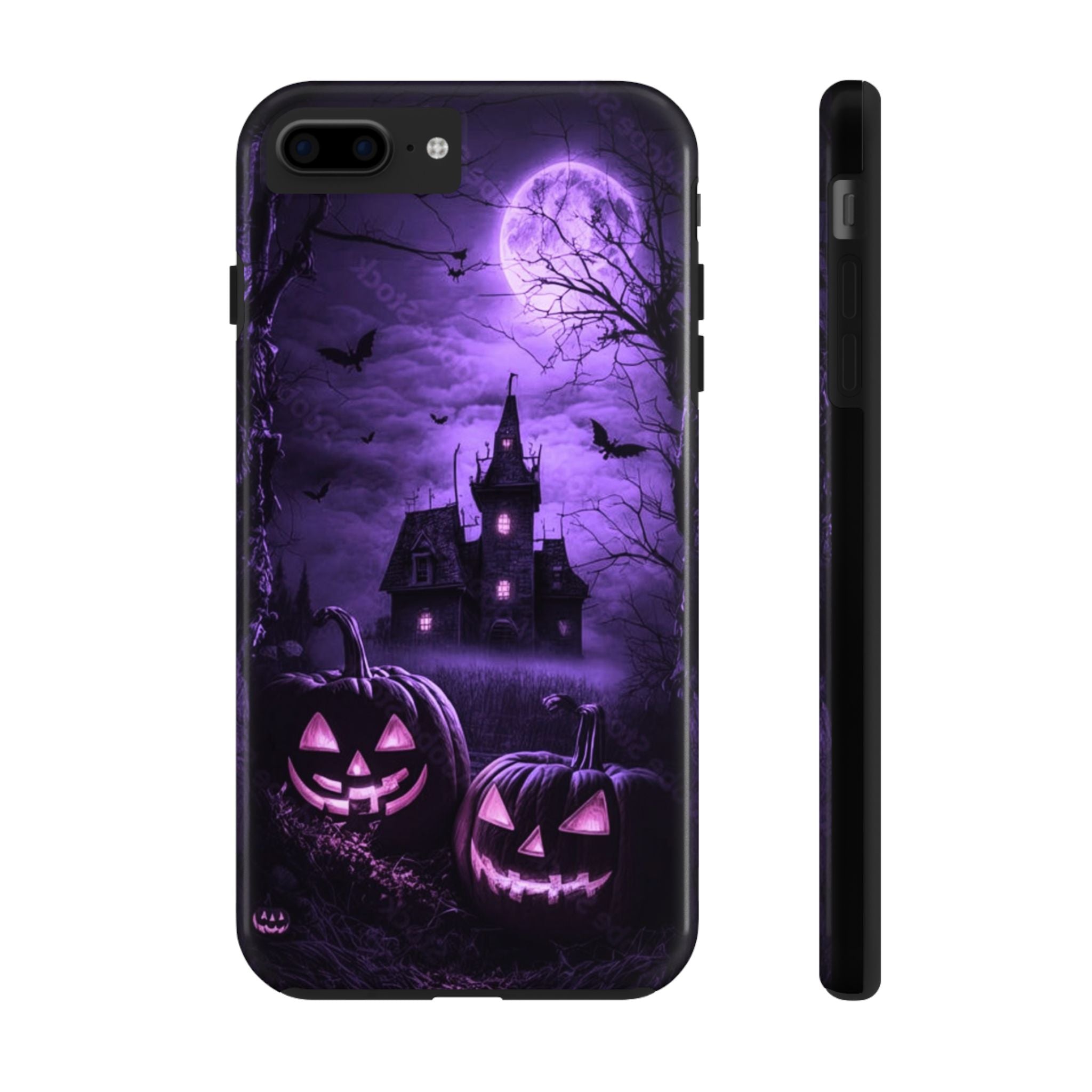 Haunted House Halloween Theme Phone Cases for iPhones & Samsung Phones