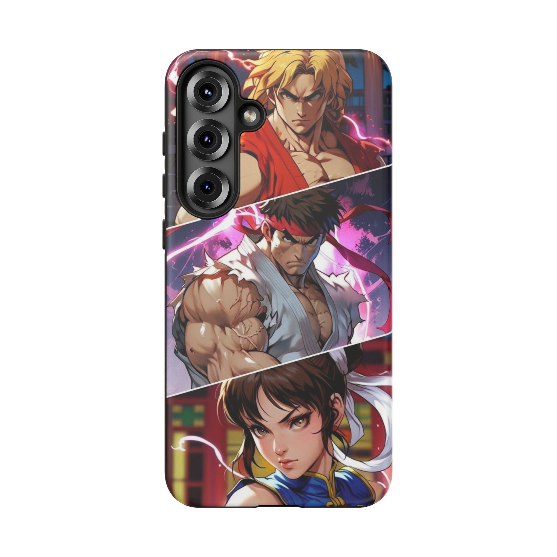 Street Fighter Gamer Theme Tough Cases for iPhones, Samsung, and Pixel