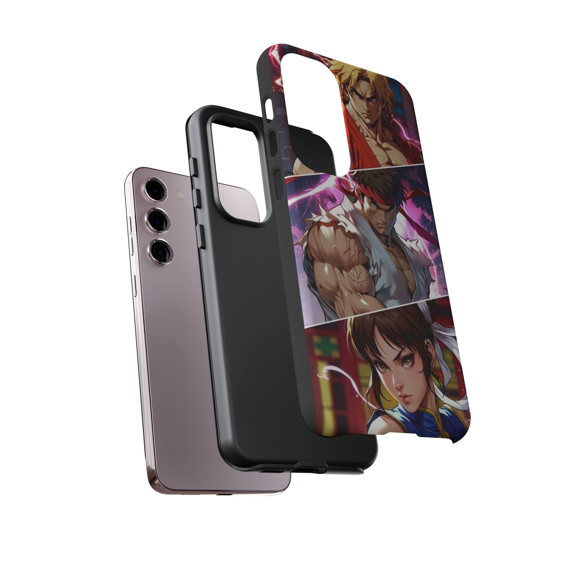 Street Fighter Gamer Theme Tough Cases for iPhones, Samsung, and Pixel