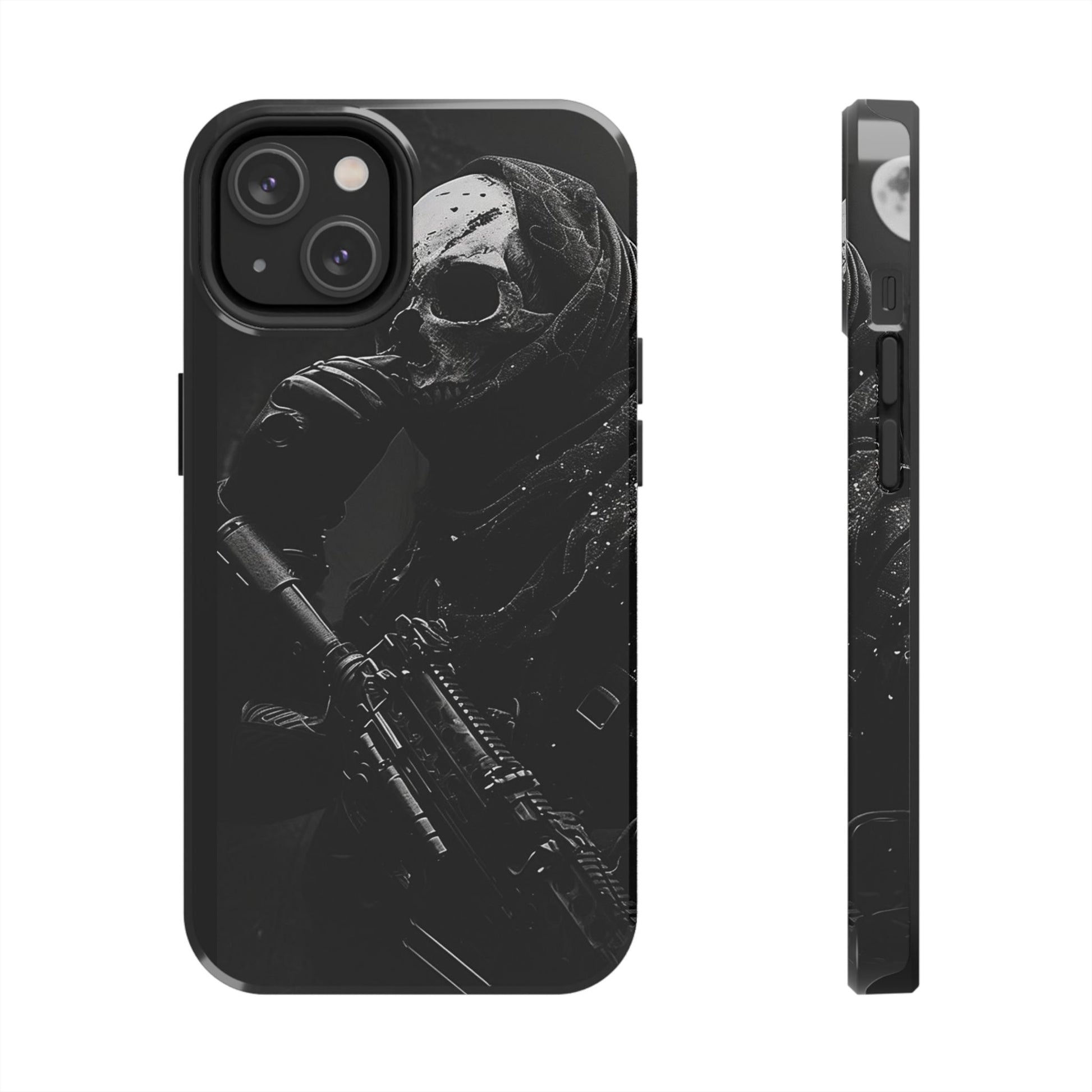 Ghost Gamer COD Inspired Themed Phone Cases for Iphones & Samsung Phones
