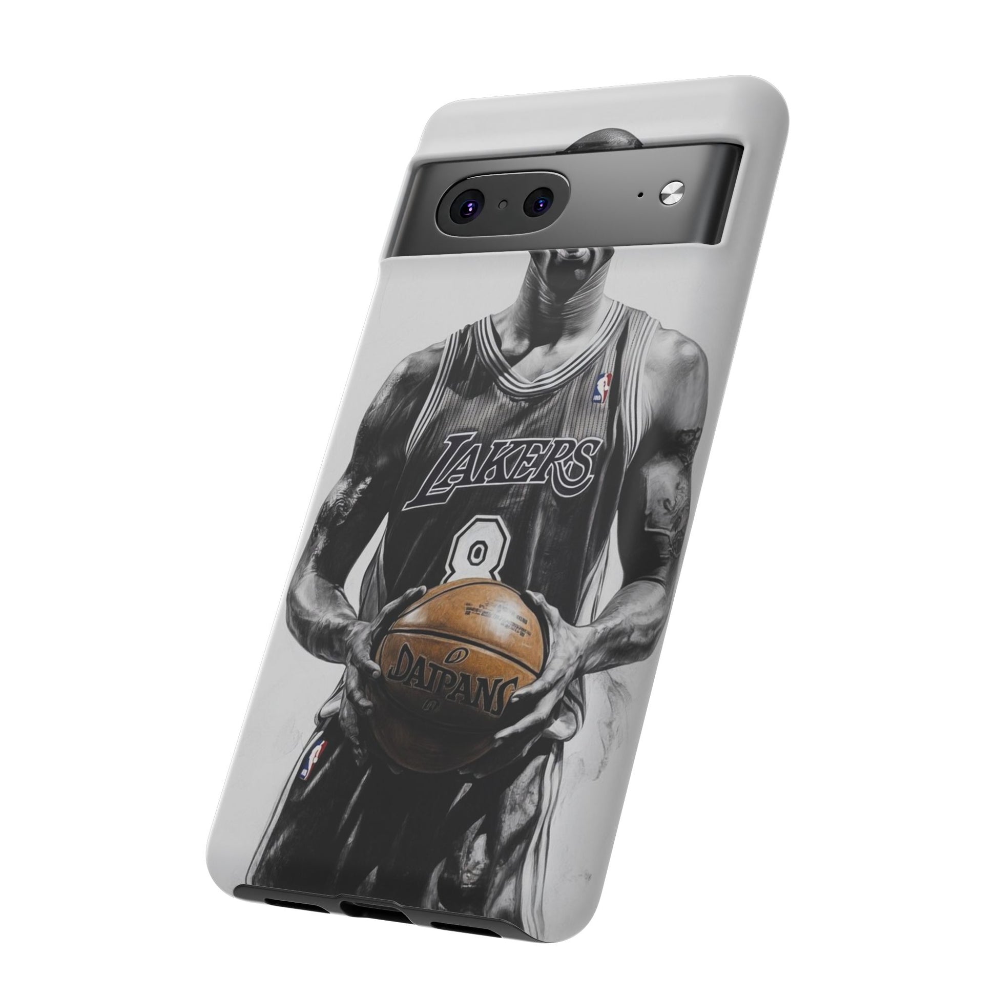 Kobe Basketball Art Tough Cases for iPhones, Samsung, and Pixel
