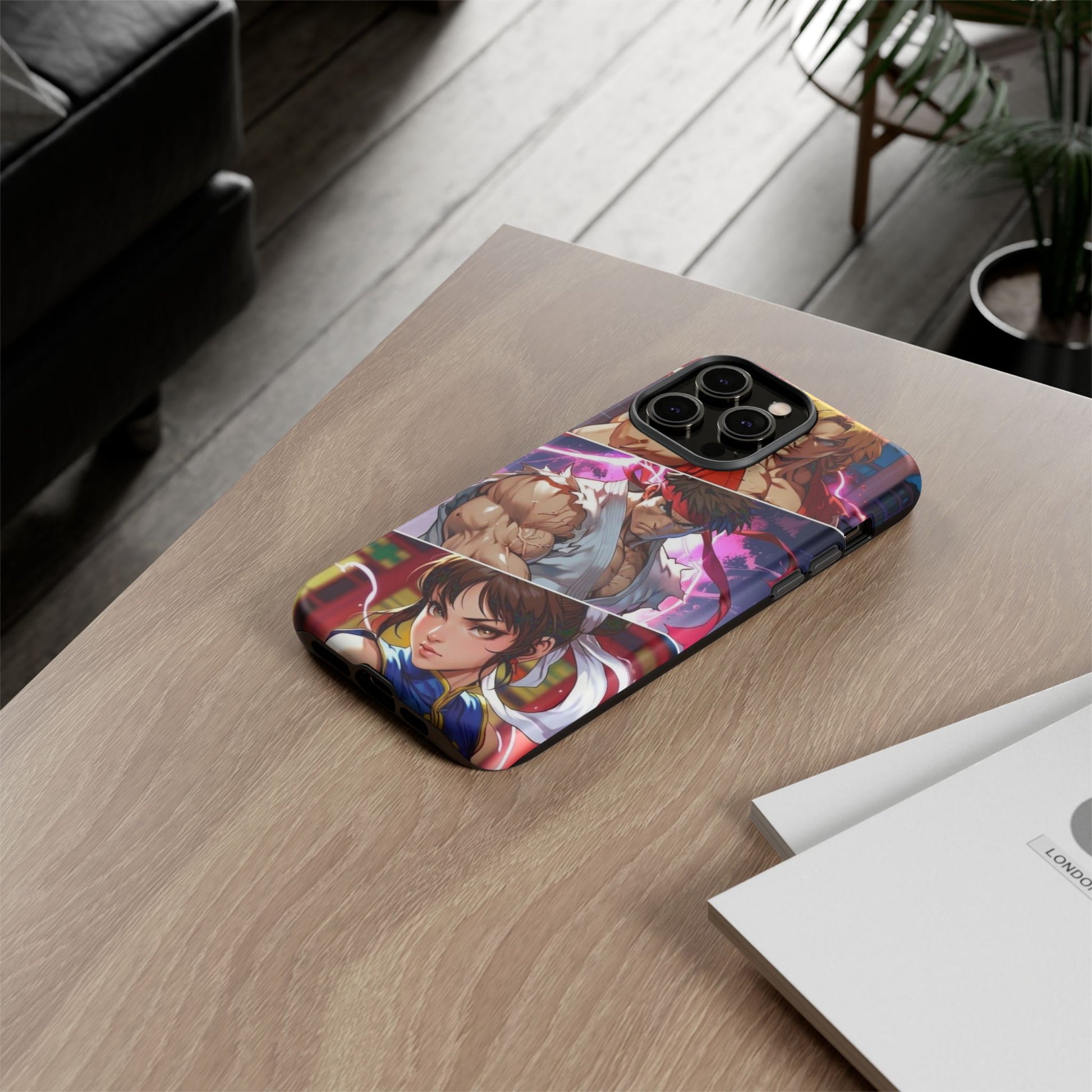 Street Fighter Gamer Theme Tough Cases for iPhones, Samsung, and Pixel