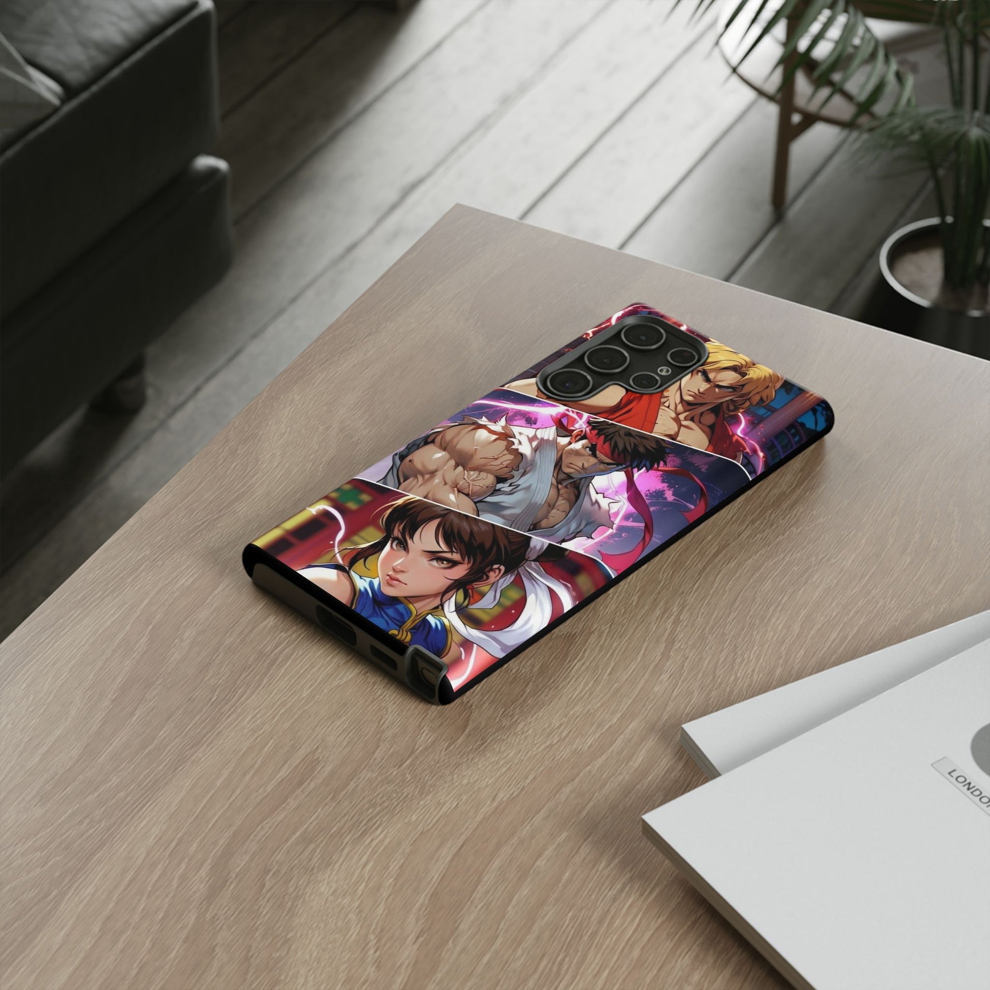 Street Fighter Gamer Theme Tough Cases for iPhones, Samsung, and Pixel