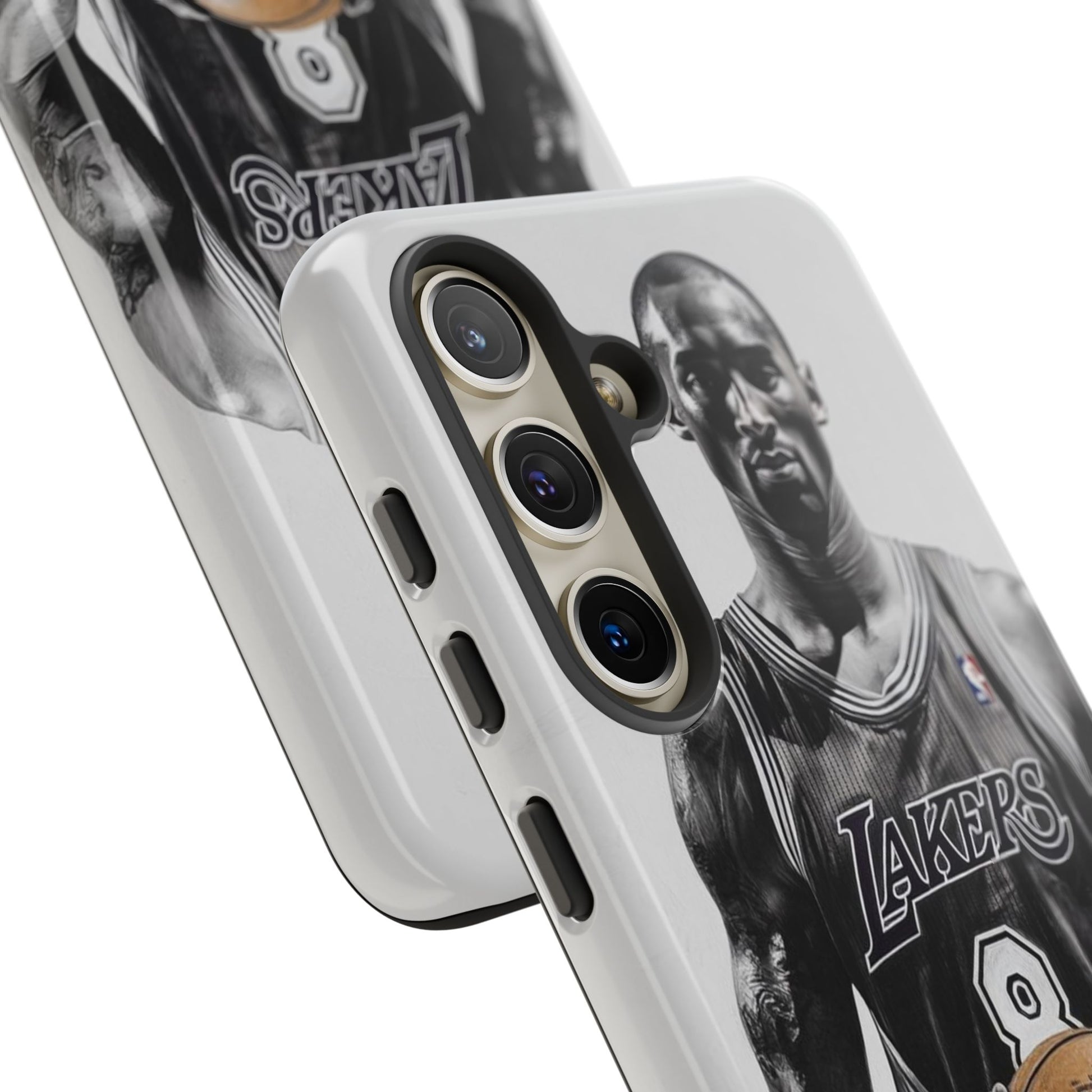 Kobe Basketball Art Tough Cases for iPhones, Samsung, and Pixel