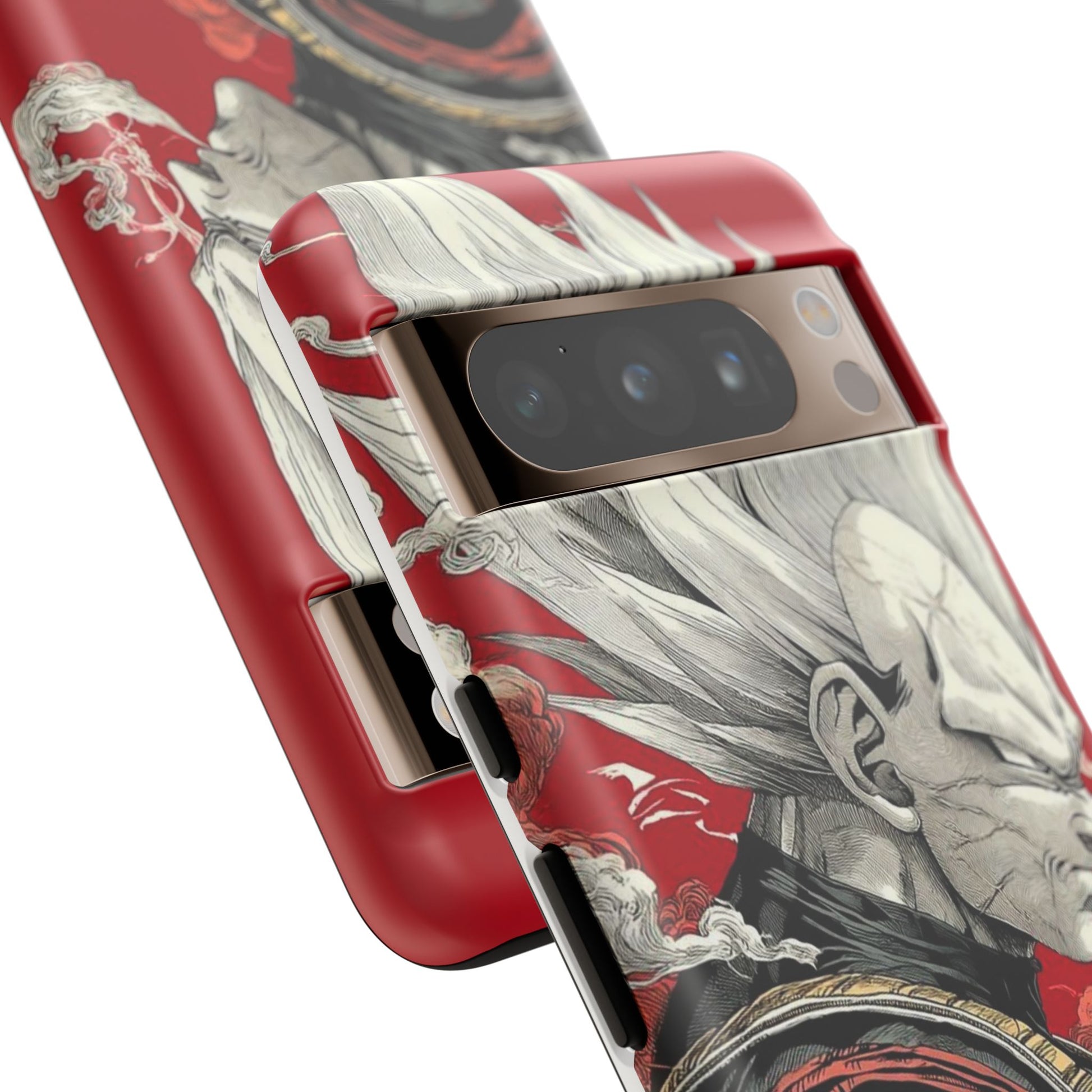 Dragon Ball Z Vegeta Anime Tough Cases for iPhones, Samsung, and Pixel