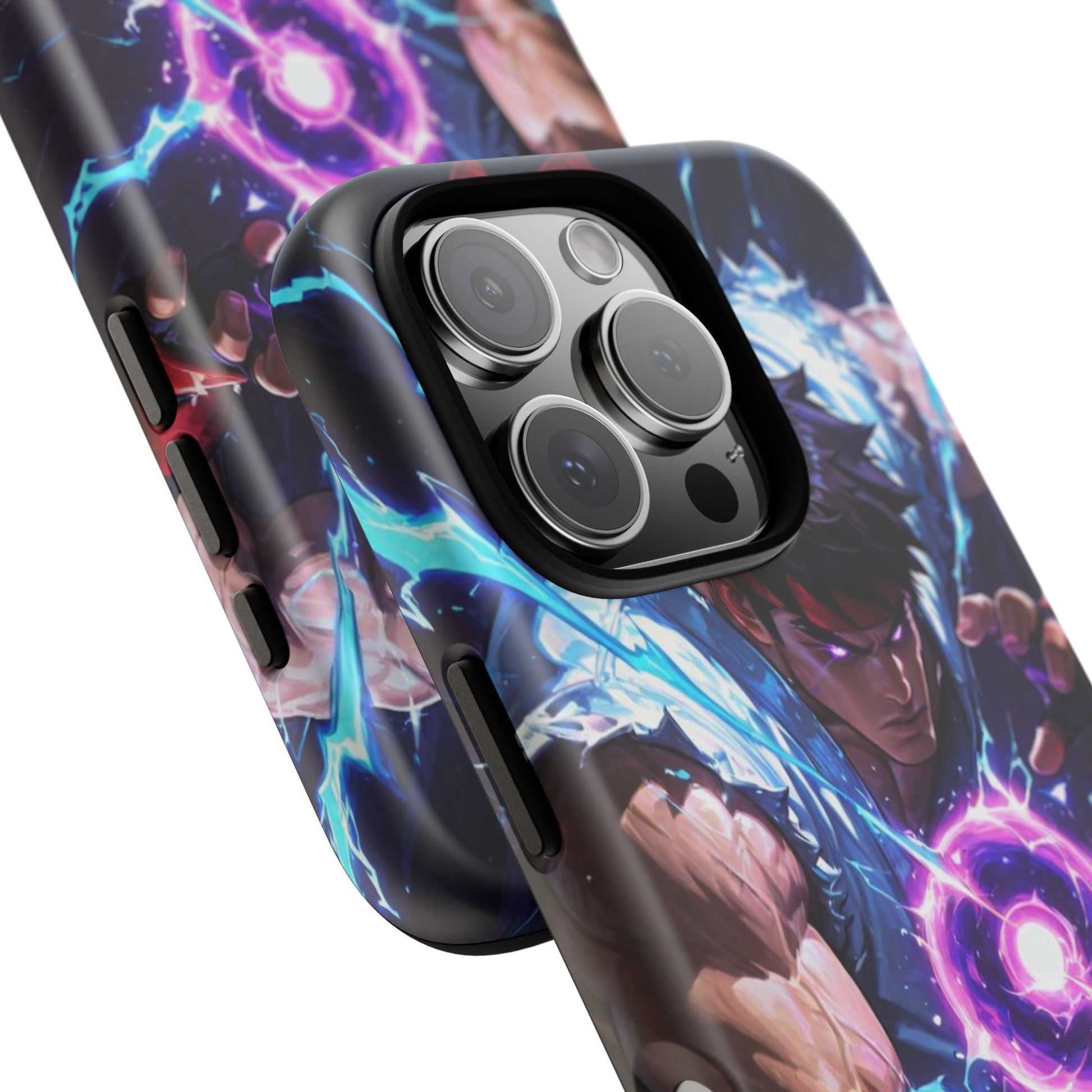 Street Fighter Ryu Gamer Art Tough Cases for iPhones, Samsung, and Pixel