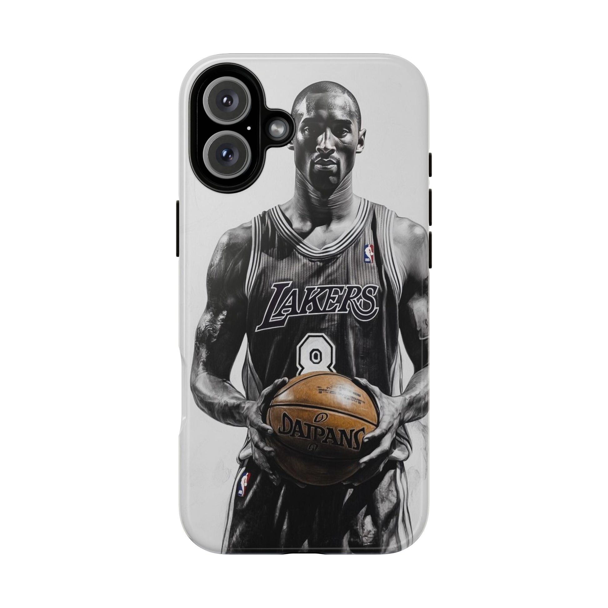 Kobe Basketball Art Tough Cases for iPhones, Samsung, and Pixel