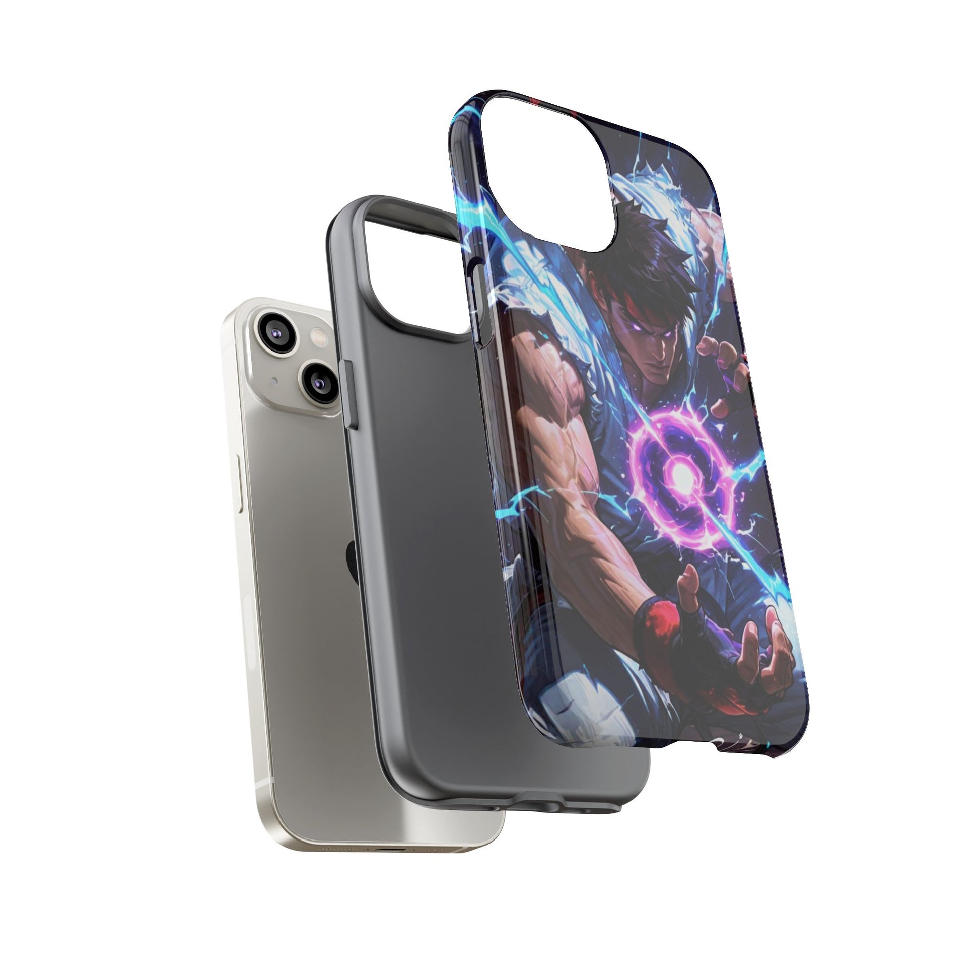 Street Fighter Ryu Gamer Art Tough Cases for iPhones, Samsung, and Pixel