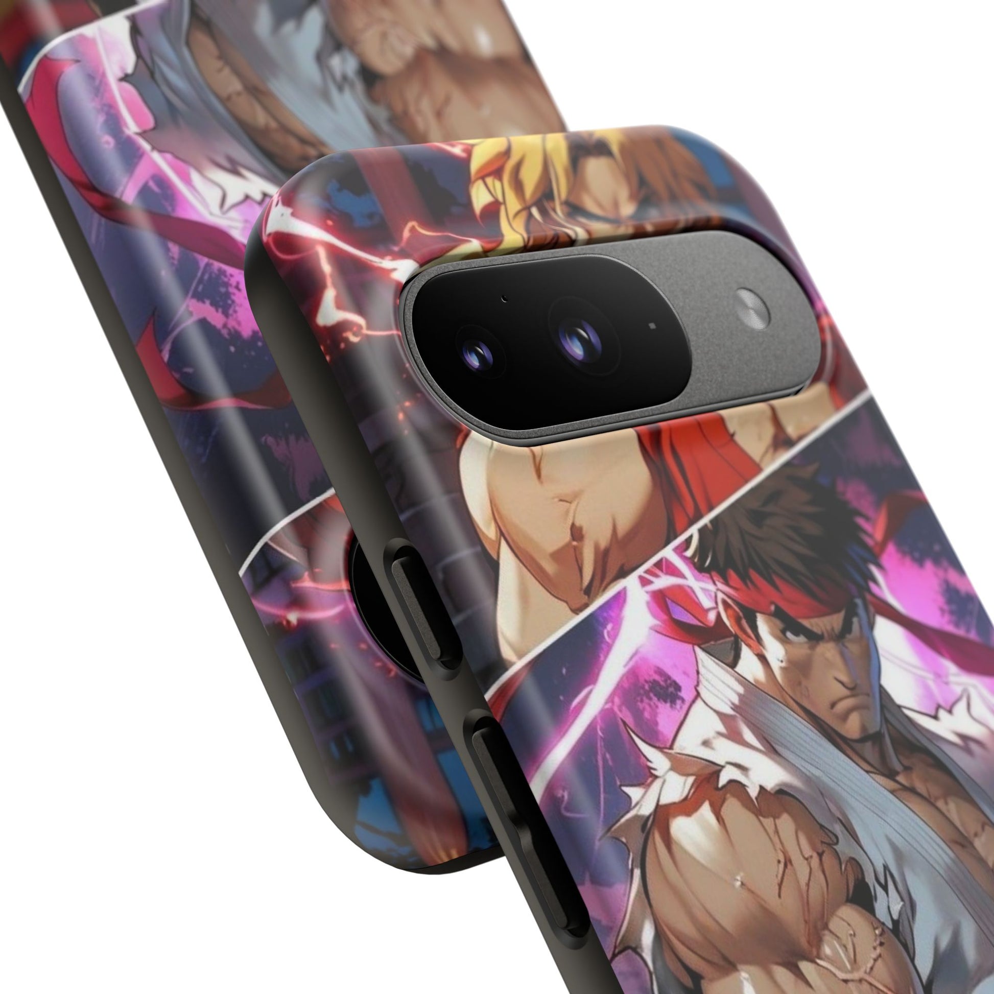 Street Fighter Gamer Theme Tough Cases for iPhones, Samsung, and Pixel
