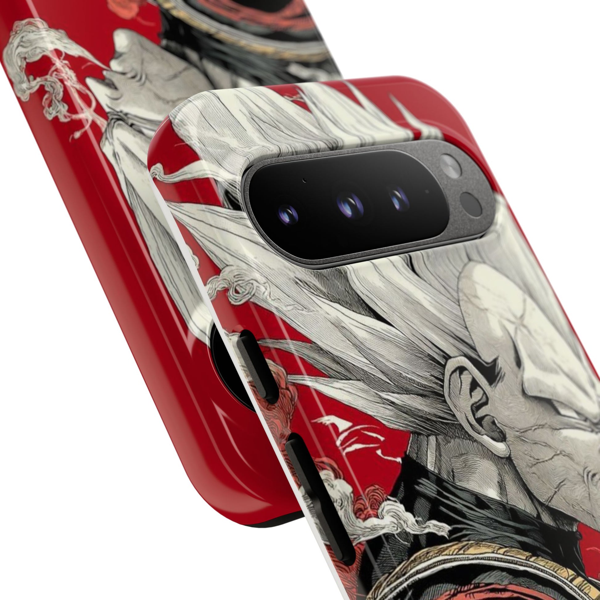Dragon Ball Z Vegeta Anime Tough Cases for iPhones, Samsung, and Pixel