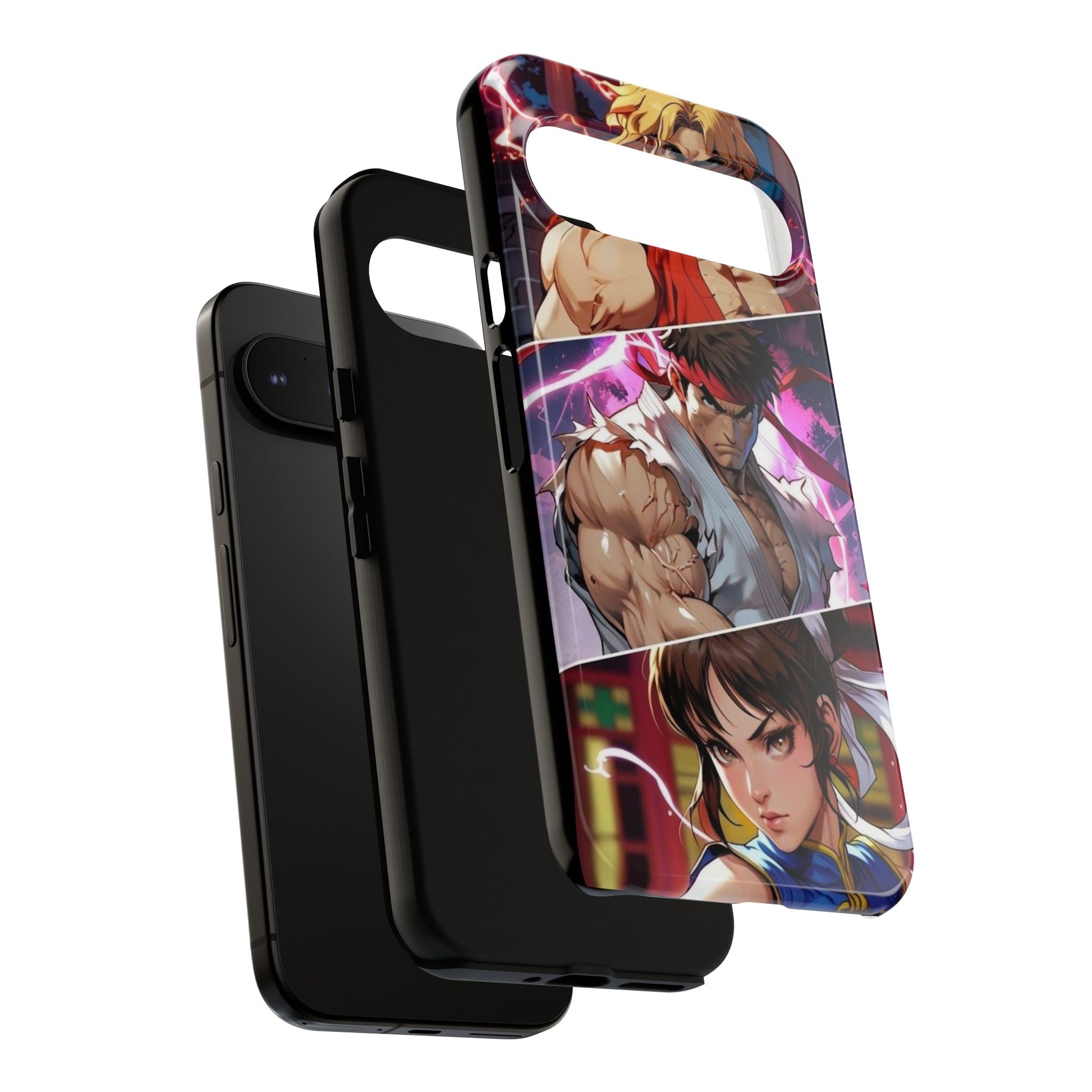 Street Fighter Gamer Theme Tough Cases for iPhones, Samsung, and Pixel