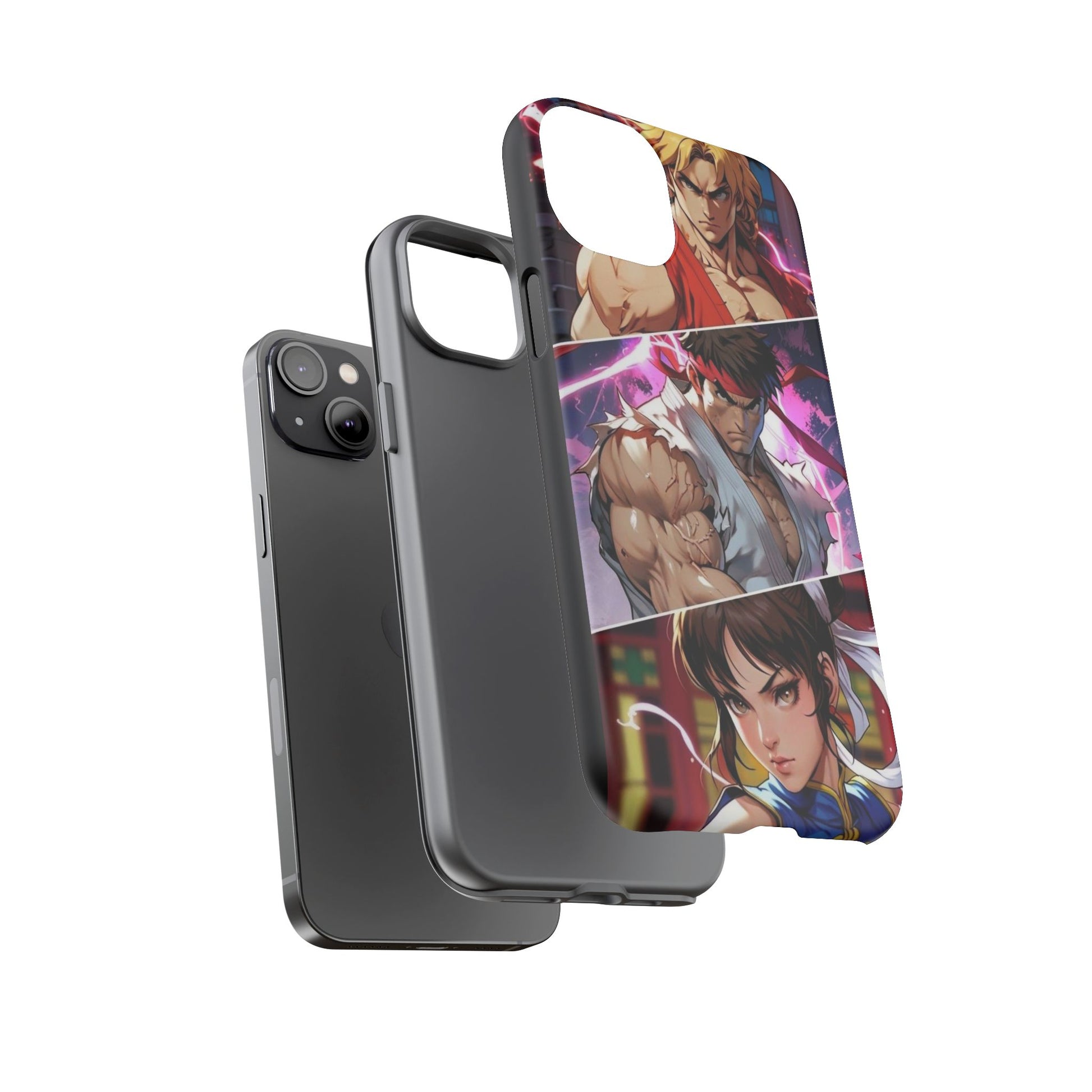 Street Fighter Gamer Theme Tough Cases for iPhones, Samsung, and Pixel