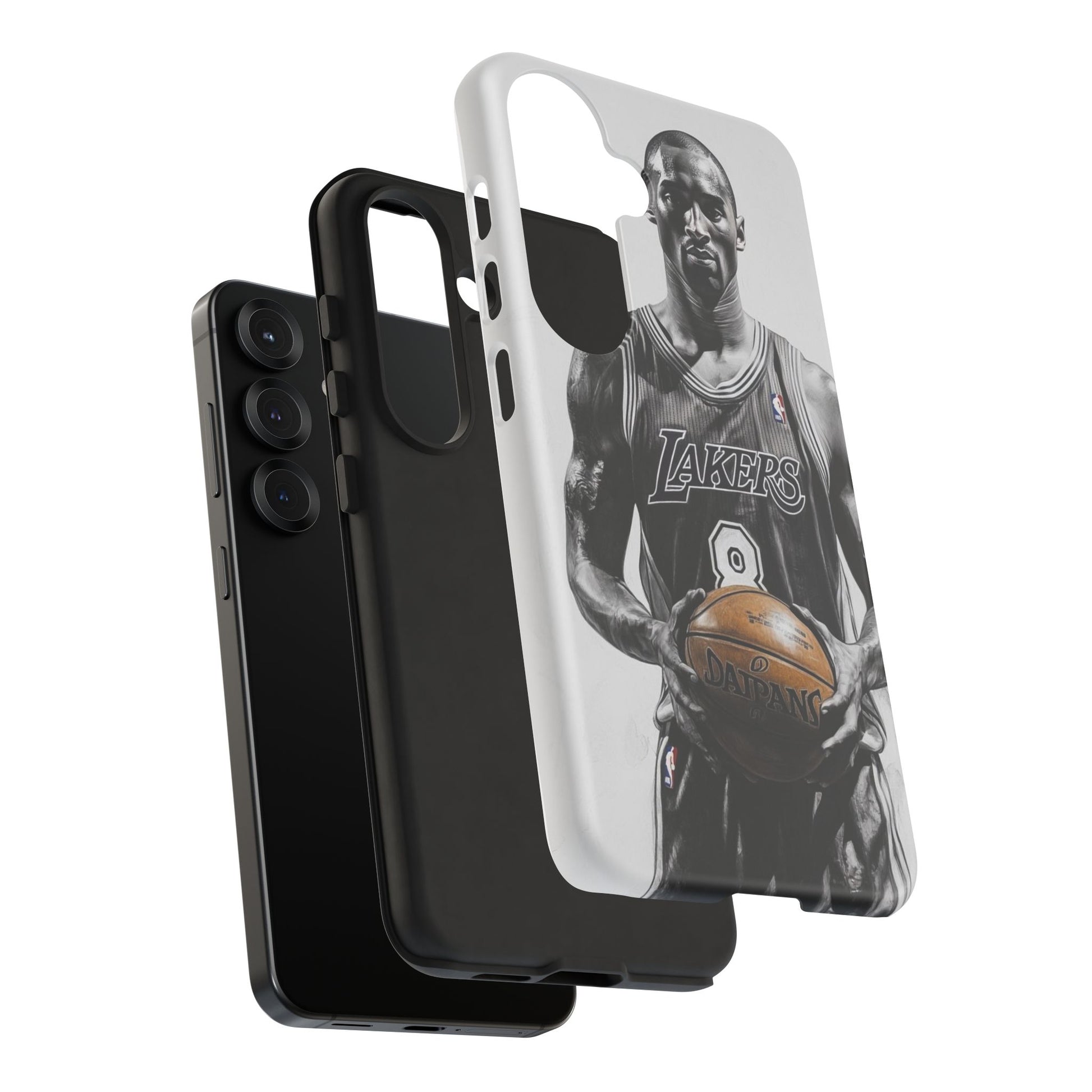Kobe Basketball Art Tough Cases for iPhones, Samsung, and Pixel