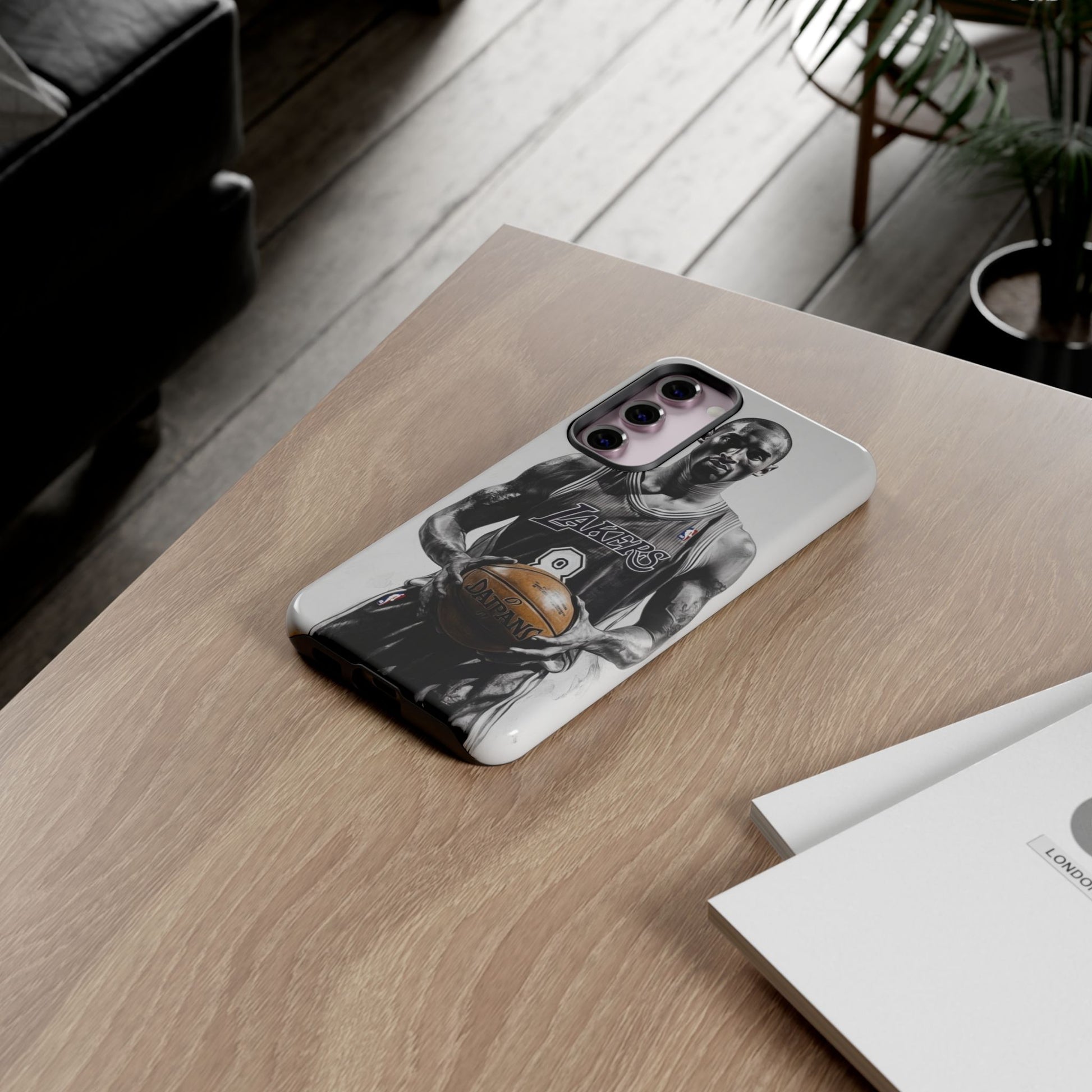 Kobe Basketball Art Tough Cases for iPhones, Samsung, and Pixel