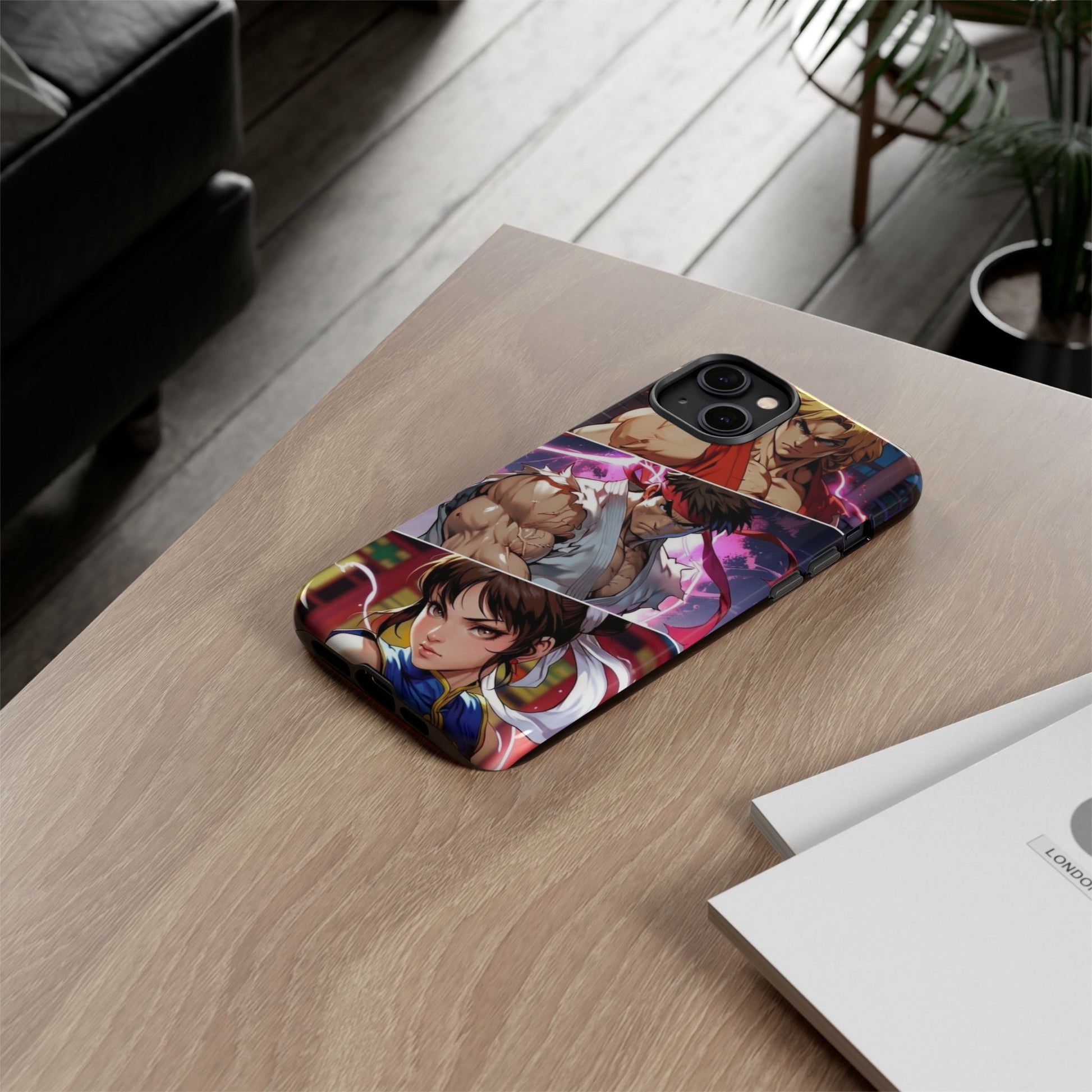 Street Fighter Gamer Theme Tough Cases for iPhones, Samsung, and Pixel