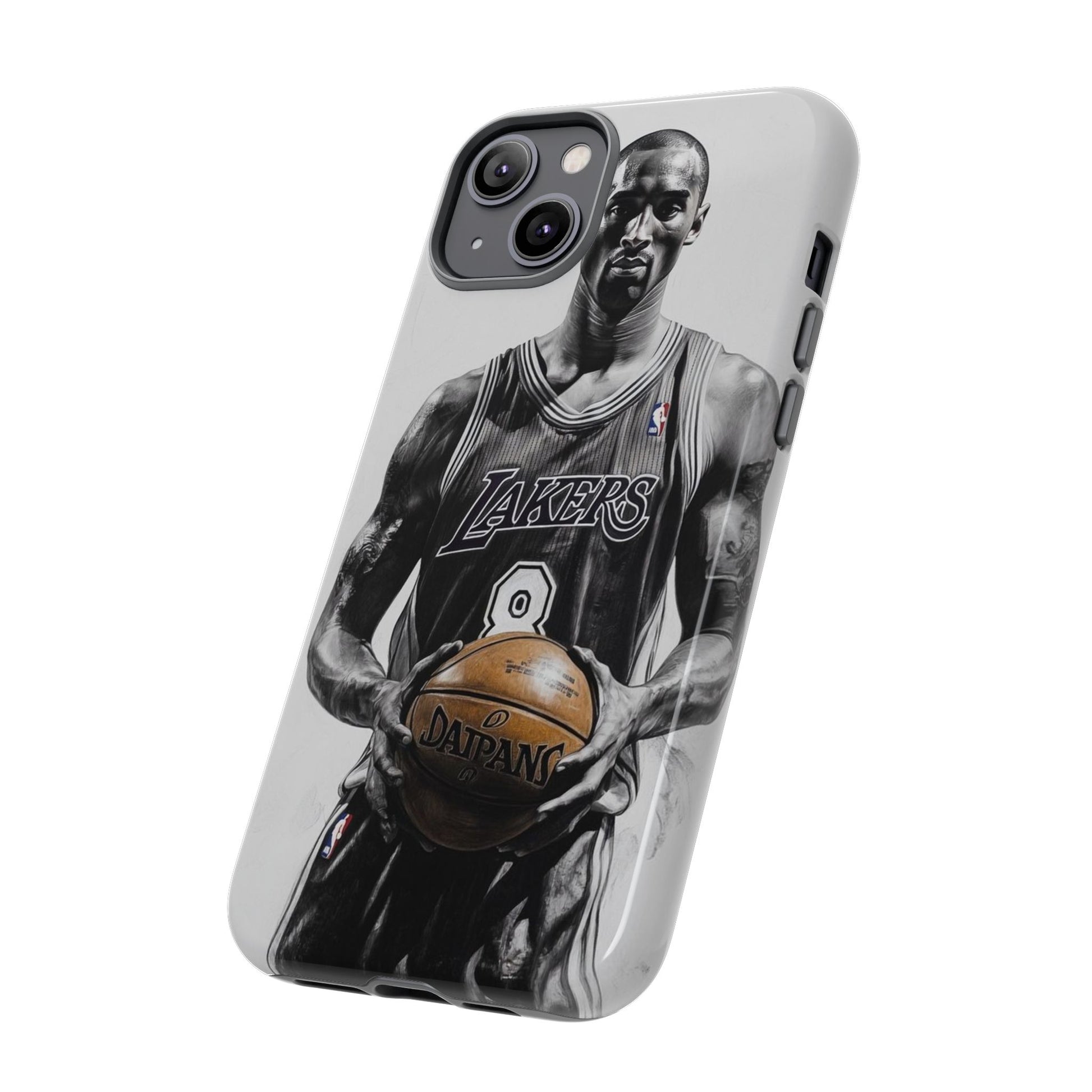 Kobe Basketball Art Tough Cases for iPhones, Samsung, and Pixel